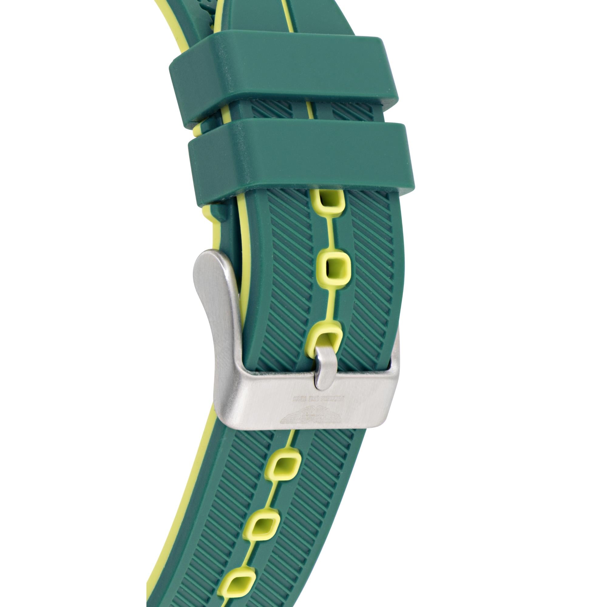 Aston Martin Formula 1 Quartz Chronograph Black Dial Silicone Strap Men's Watch MTFP1F501