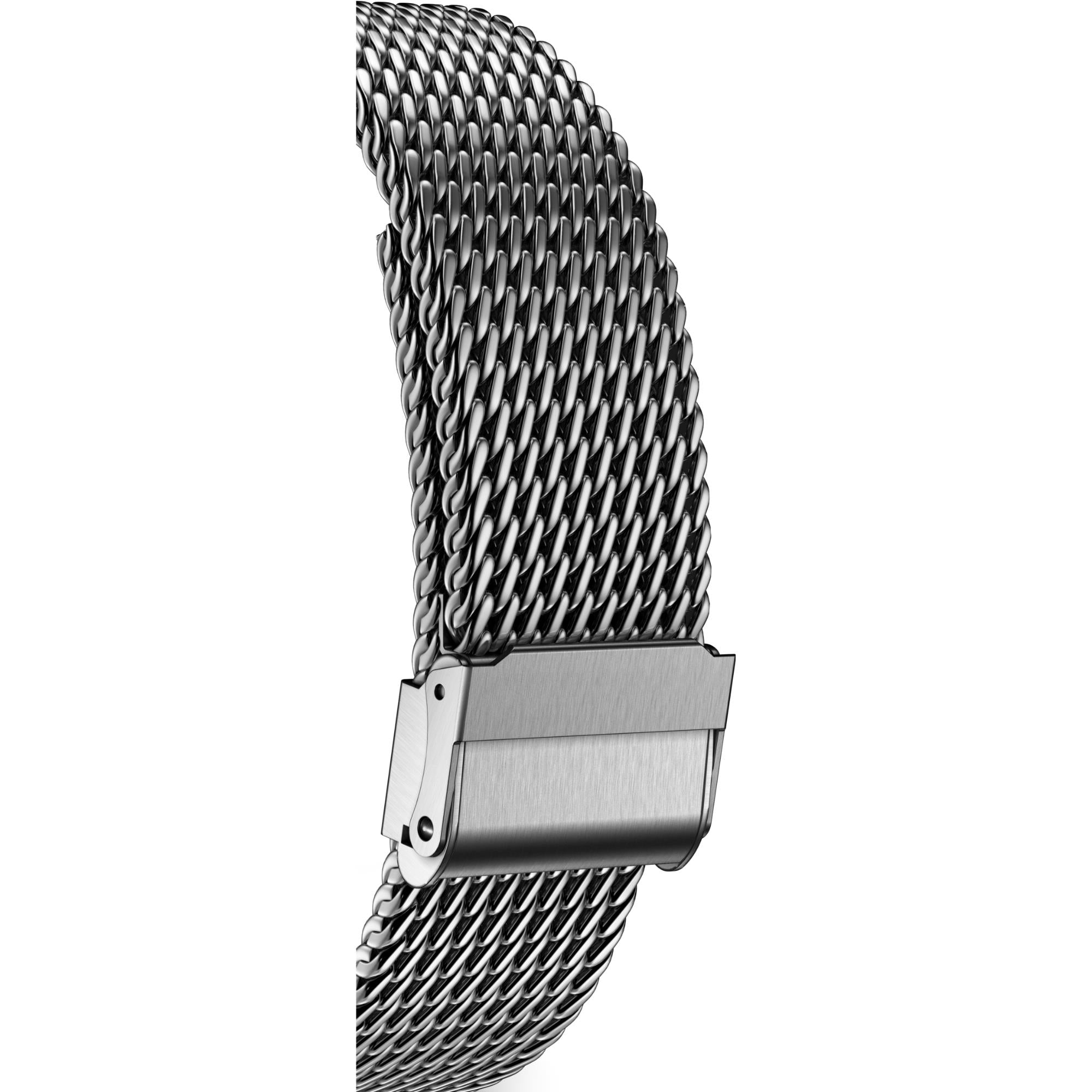 Victorinox Swiss Army Chronograph Blue Dial Steel Mesh Strap Men's Watch 242049