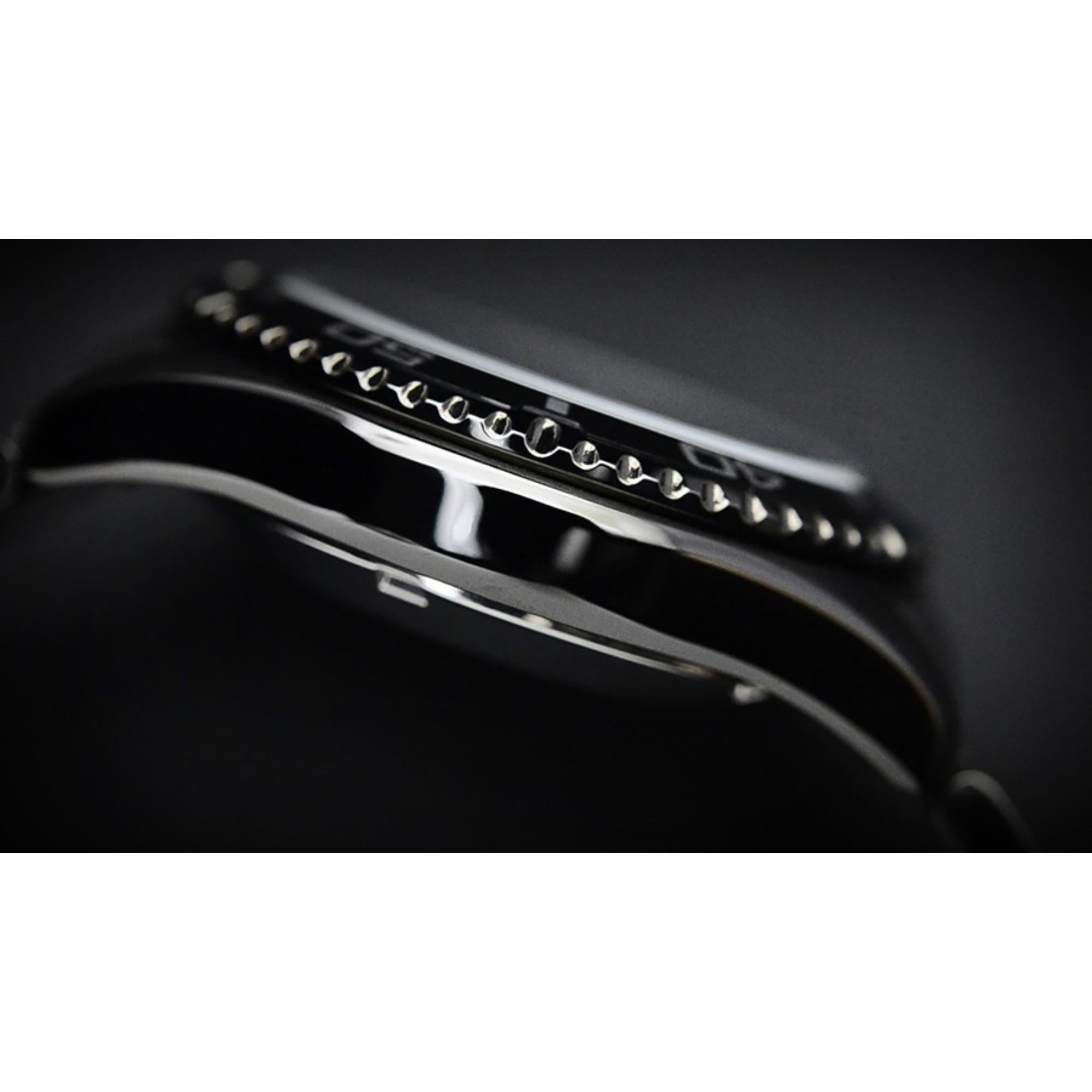 Orient Ray Raven II Automatic Black Dial Steel Strap Men's Dive Watch TAA02003B9