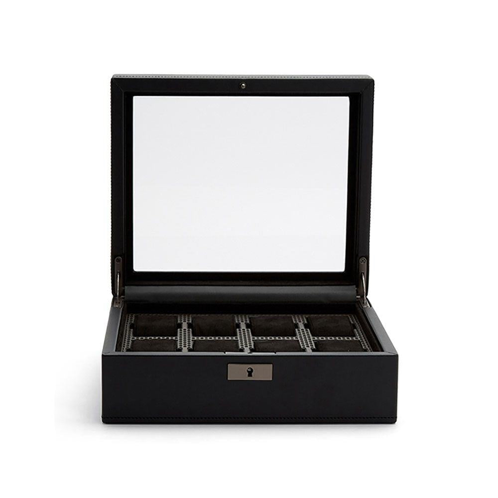 WOLF Axis 8 Piece Powder Coat Watch Box 488003