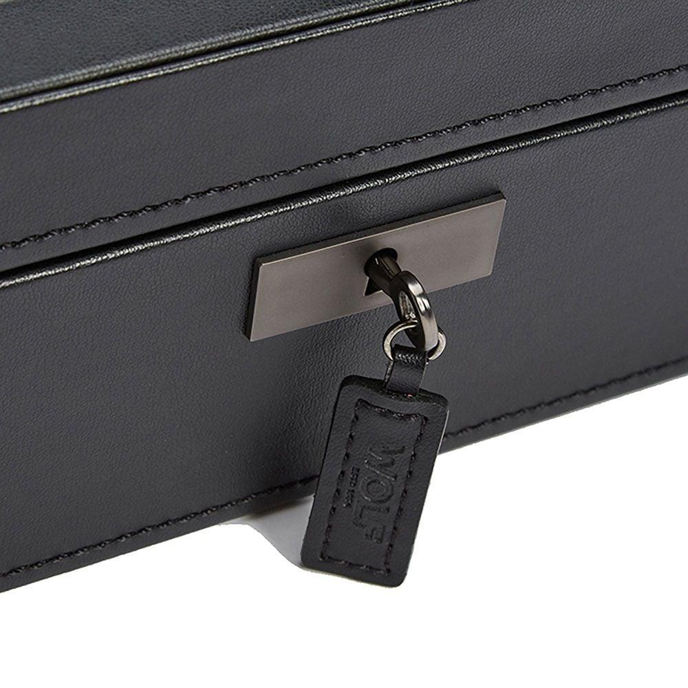WOLF Axis 10 Piece Powder Coat Watch Box 488103