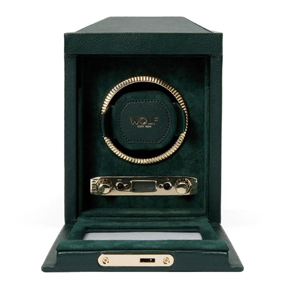 WOLF British Racing Single Green Watch Winder 793141