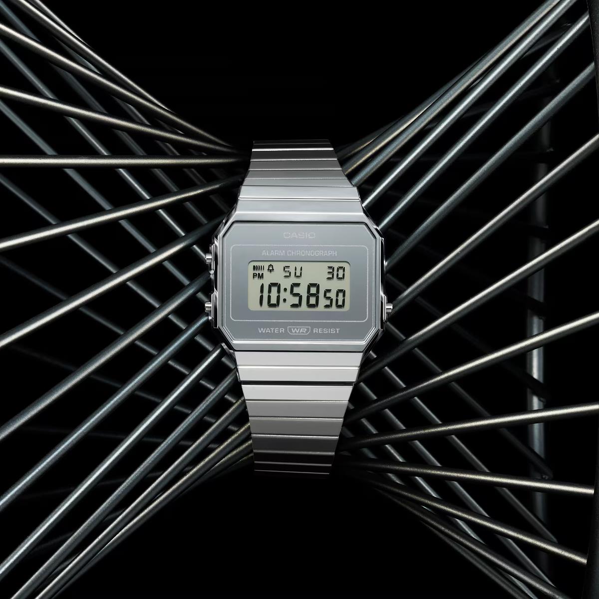 Casio Vintage Quartz Digital Steel Strap Unisex Watch A700WEV-7AEF