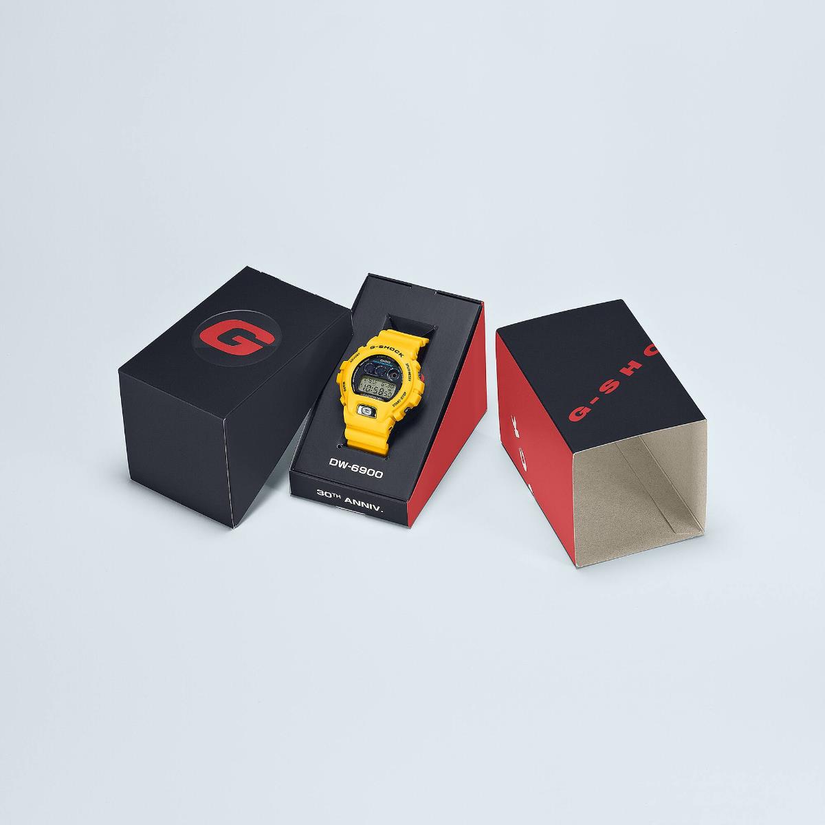 Casio G-Shock 30th Anniversary Red Digital Resin Strap Men's Watch DW-6900TR-4ER