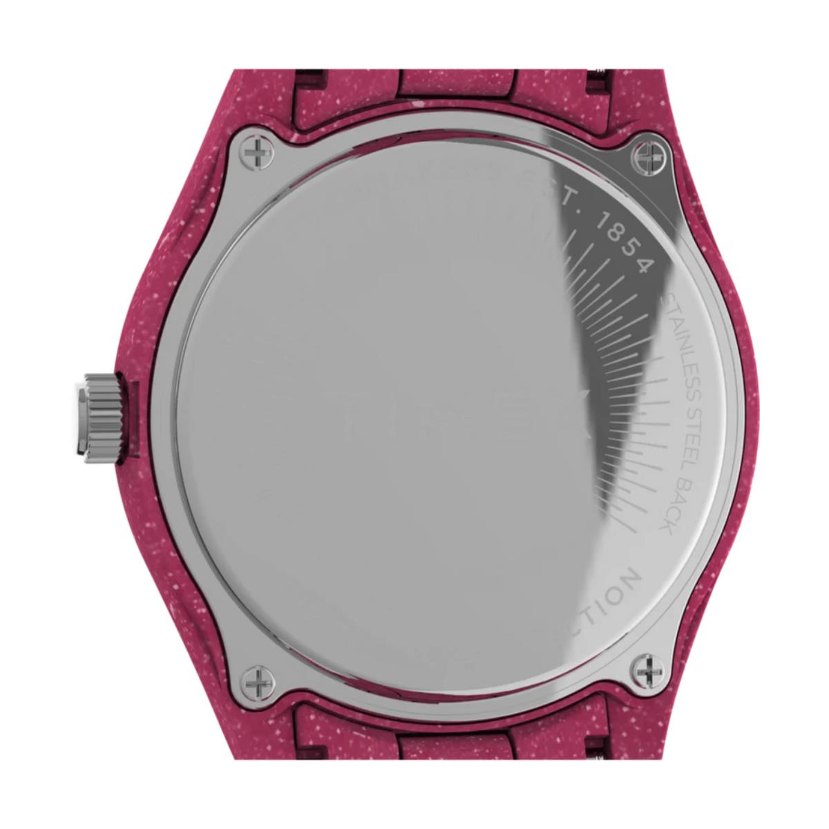 Timex Legacy Ocean Quartz Pink Dial Recycled Plastic Strap Women's Watch TW2V77200