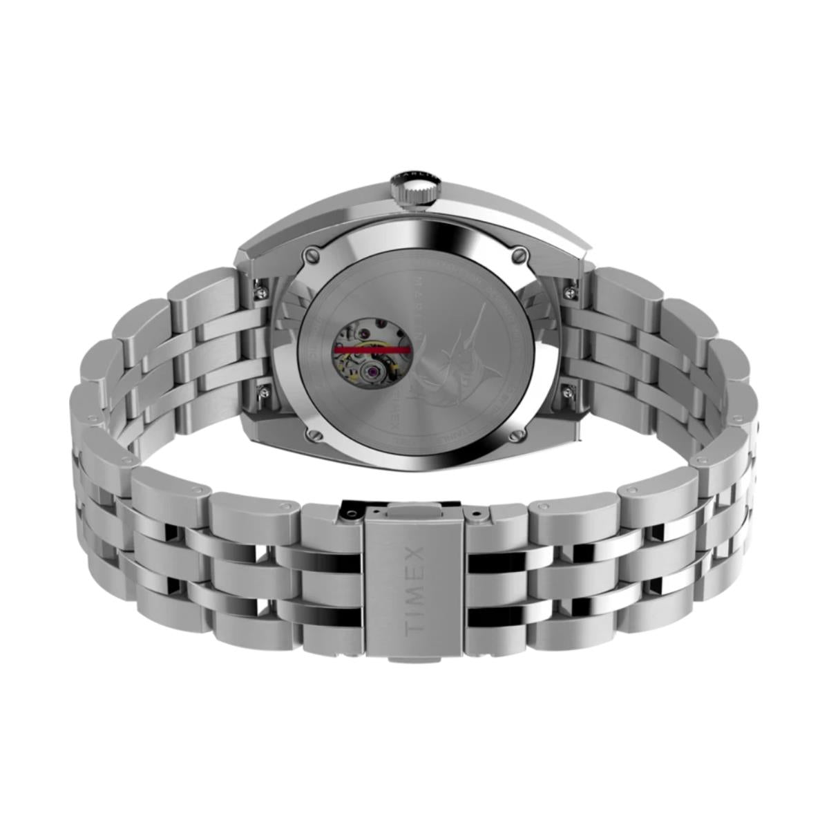 Timex Marlin Automatic Black Dial Steel Strap Men's Watch TW2W58800