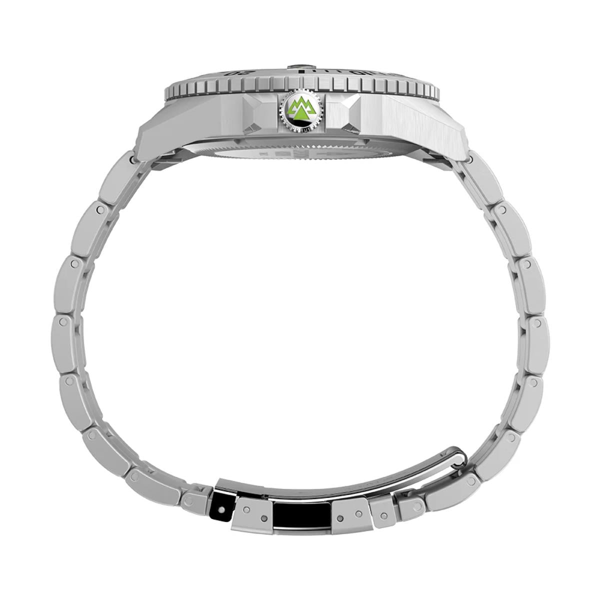 Timex Expedition North Anchorage Quartz Black Dial Steel Strap Men's Watch TW2W41900