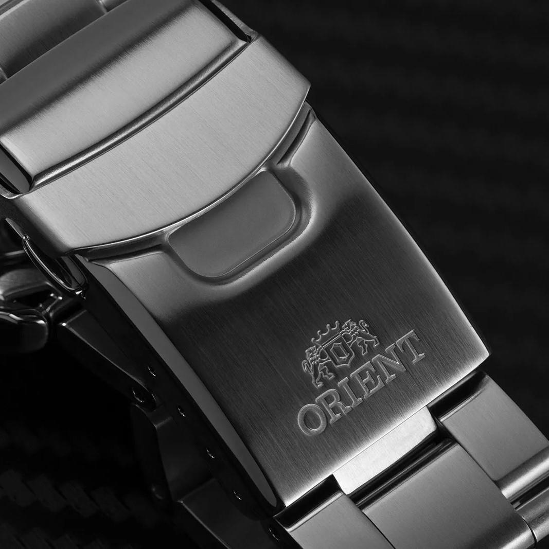 Orient Mako II Automatic Black Dial Steel Bracelet Men's Watch TAA02001B9