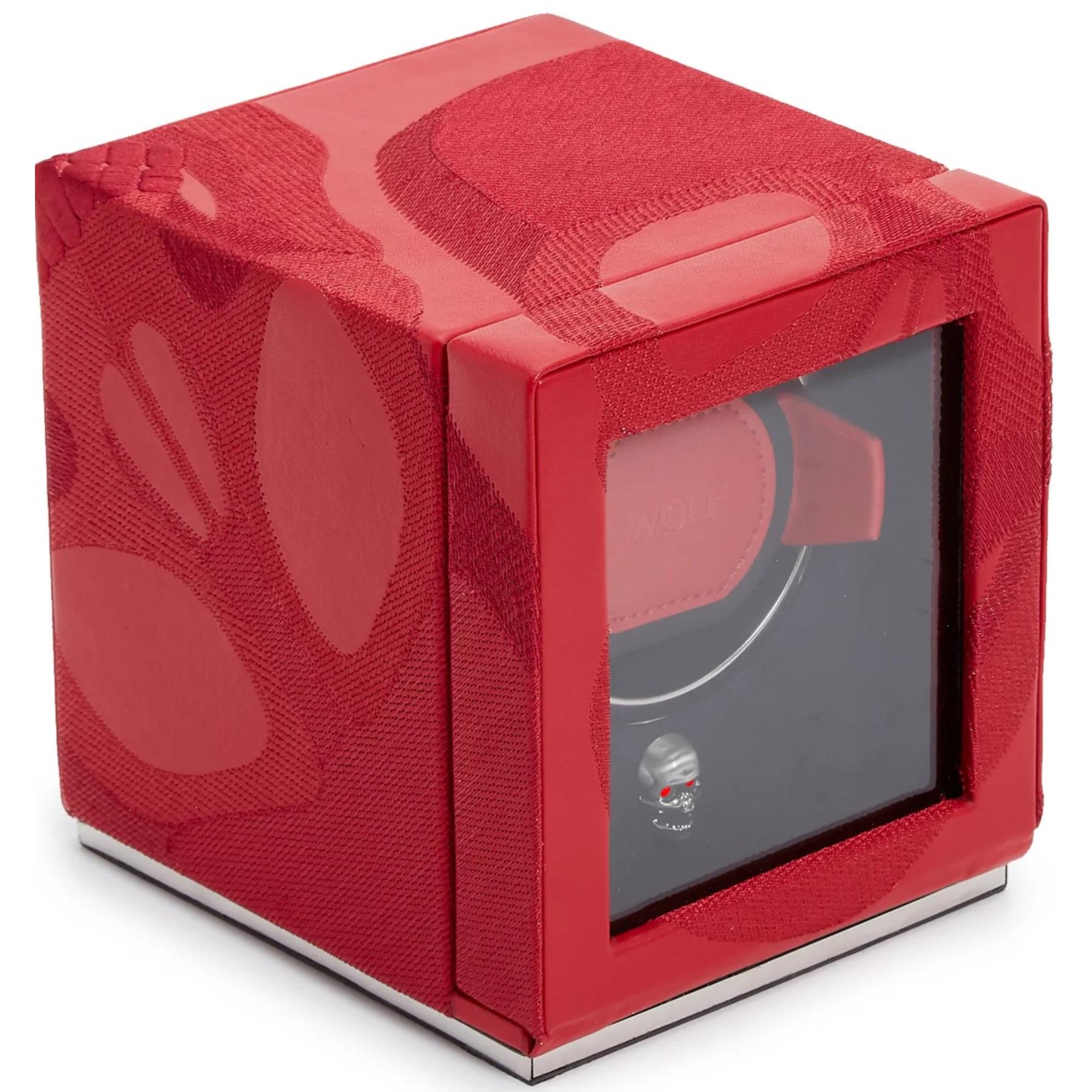 WOLF Memento Mori Cub Red Watch Winder 493172