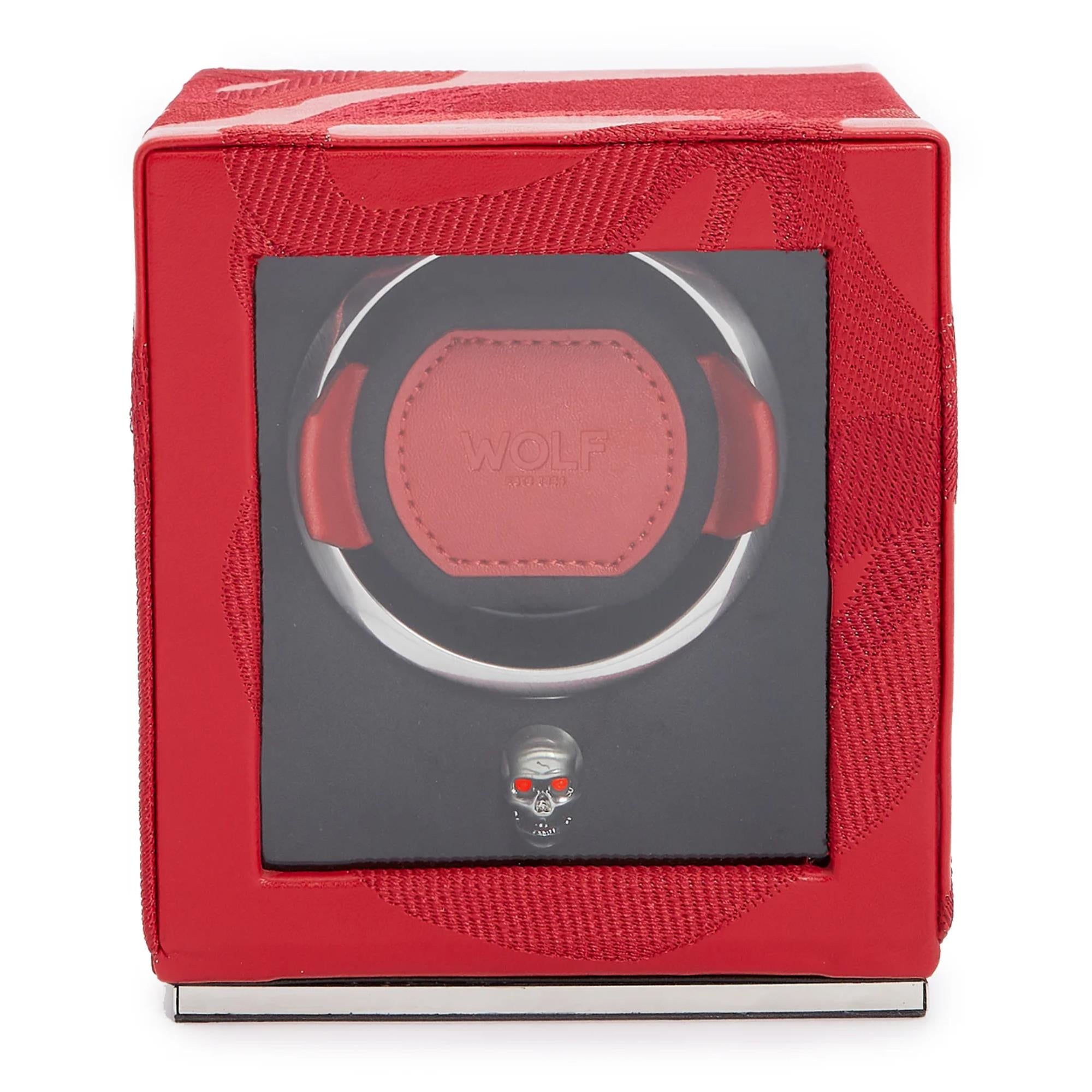 WOLF Memento Mori Cub Red Watch Winder 493172