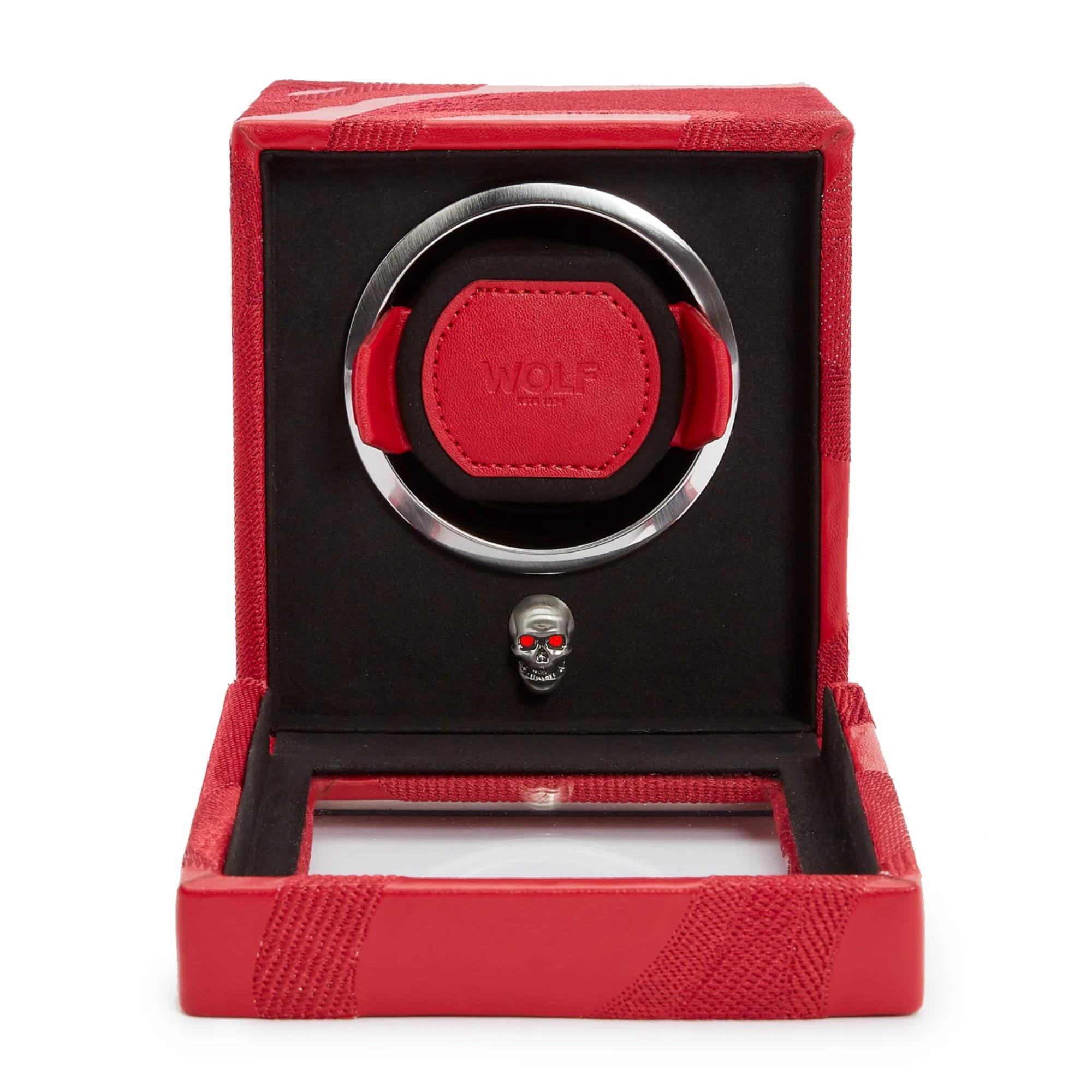 WOLF Memento Mori Cub Red Watch Winder 493172