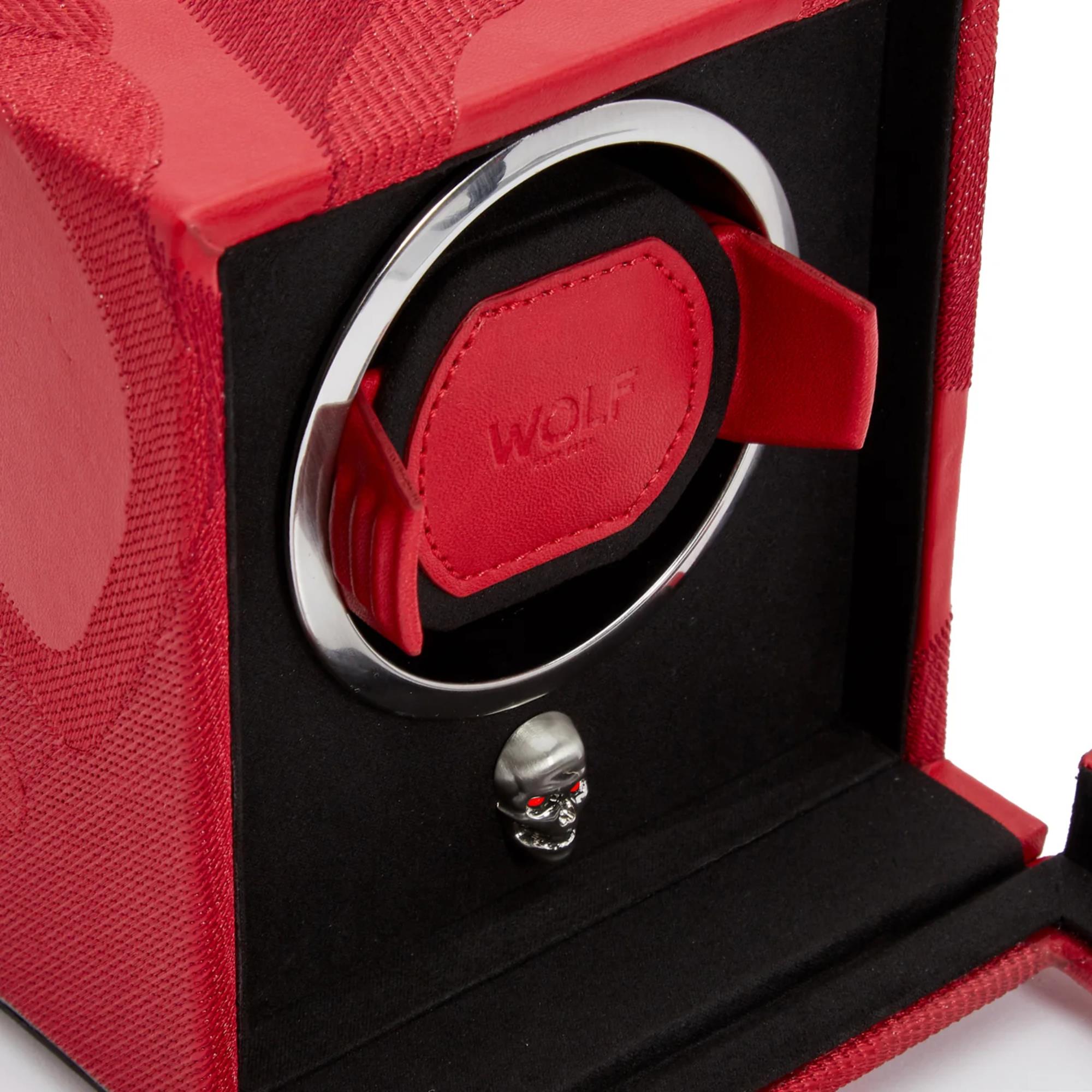 WOLF Memento Mori Cub Red Watch Winder 493172
