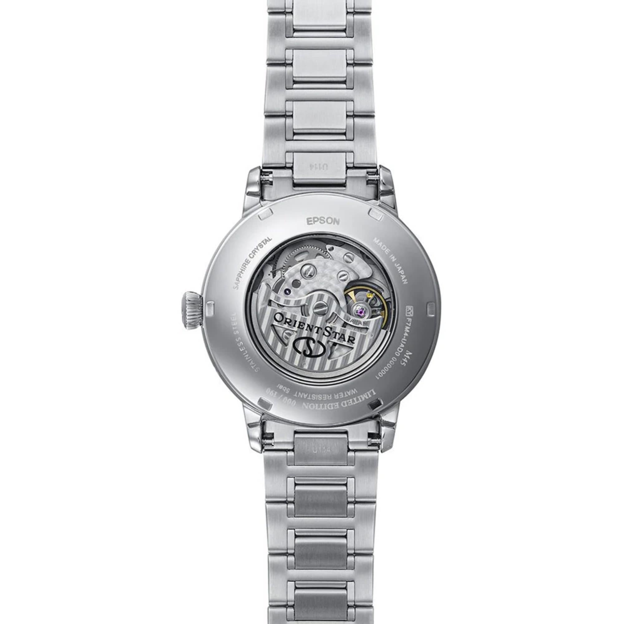 Orient Star Moon Phase Open Heart Limited Edition Men's Dress Watch RE-BT0007L00B