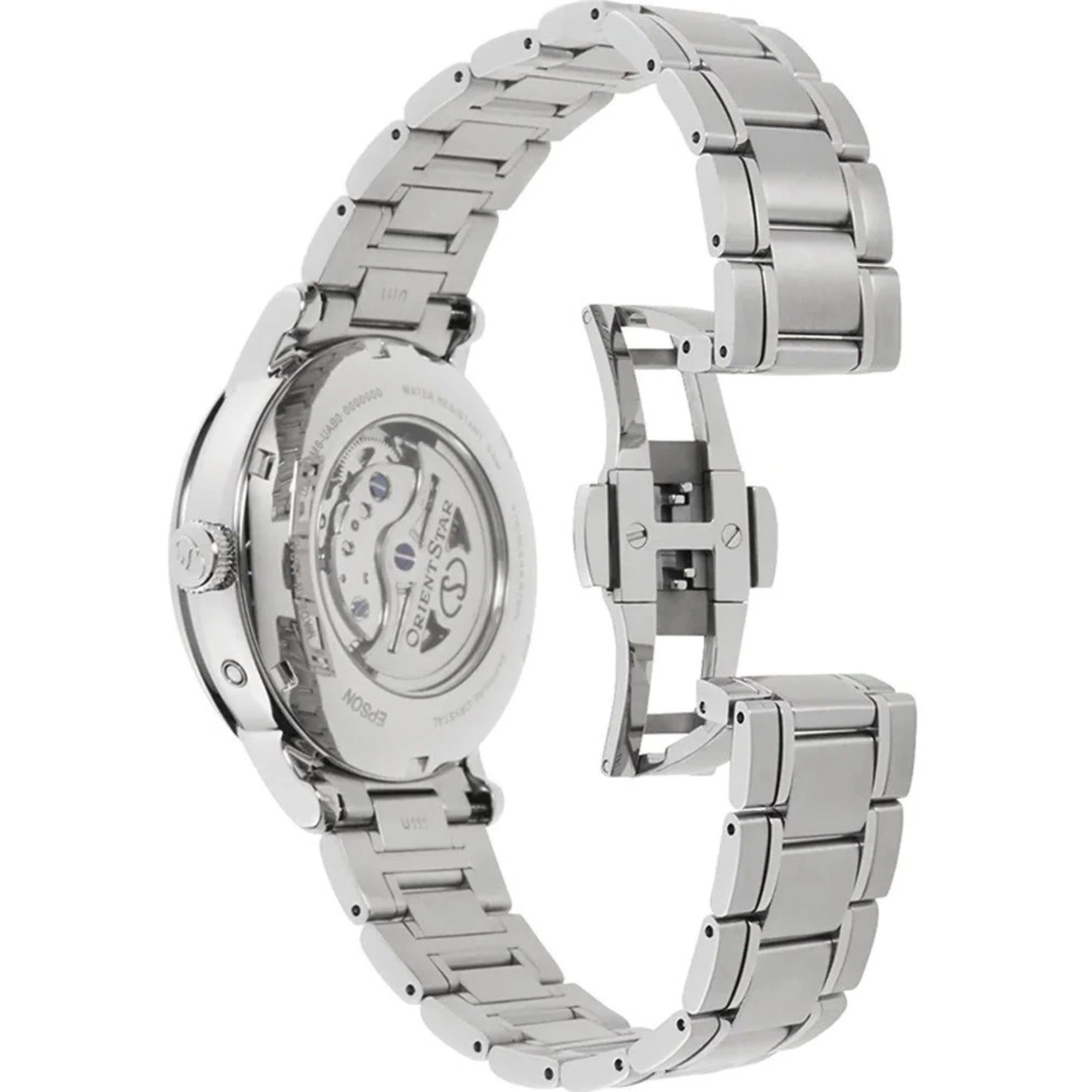 Orient Star Moon Phase Open Heart Limited Edition Men's Dress Watch RE-BT0007L00B