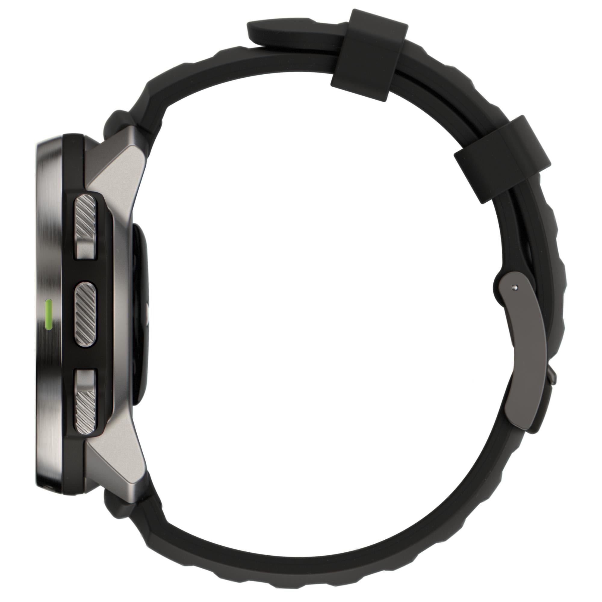 Suunto Ocean Steel Black Digital Silicone Strap Unisex Smart Dive Watch SS050983000