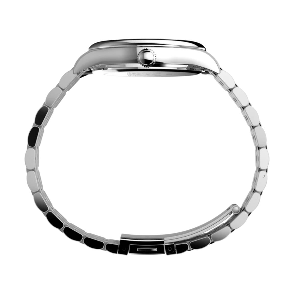 Timex Peanuts x Legacy Snoopy with Flower Blue Dial Steel Strap Women's Watch TW2Y52600