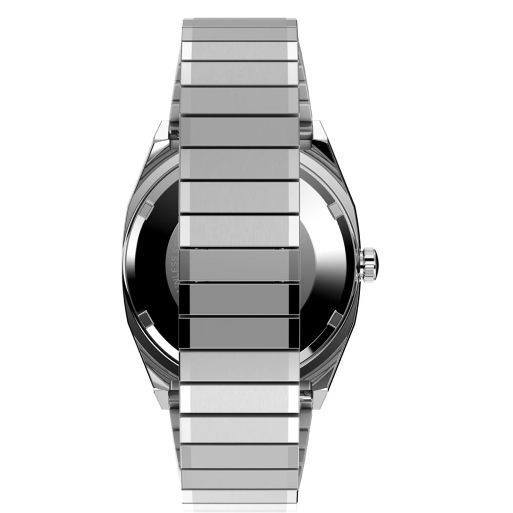 Timex 1983 E Line Automatic Pink Dial Steel Expansion Strap Women's Watch TW2Y66800