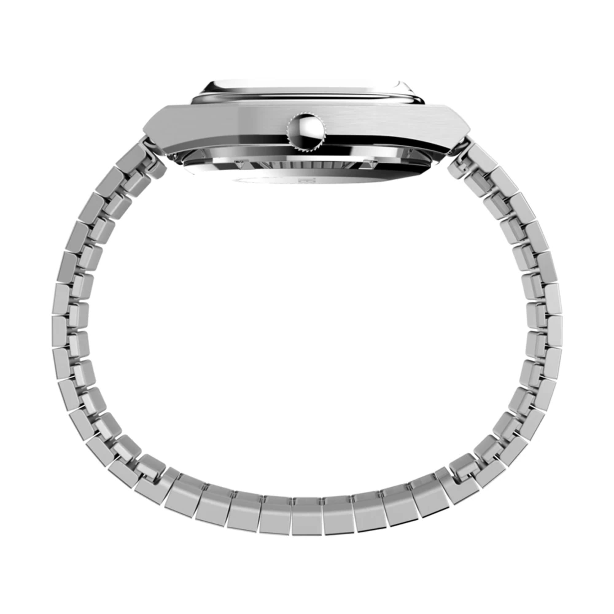 Timex 1983 E Line Automatic Pink Dial Steel Expansion Strap Women's Watch TW2Y66800