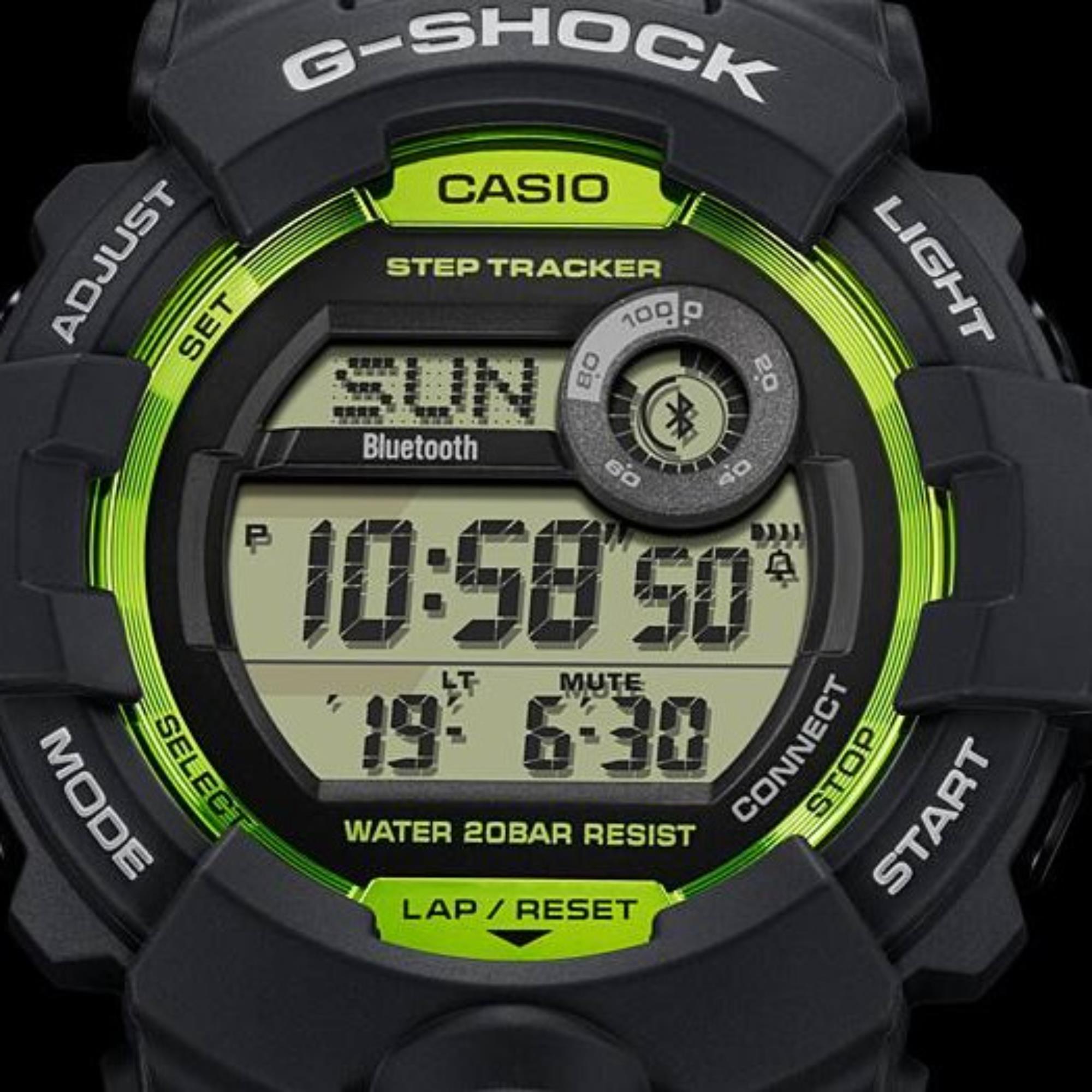 Casio G-Squad Quartz Digital Resin Strap Men's Watch GBD-800-8ER