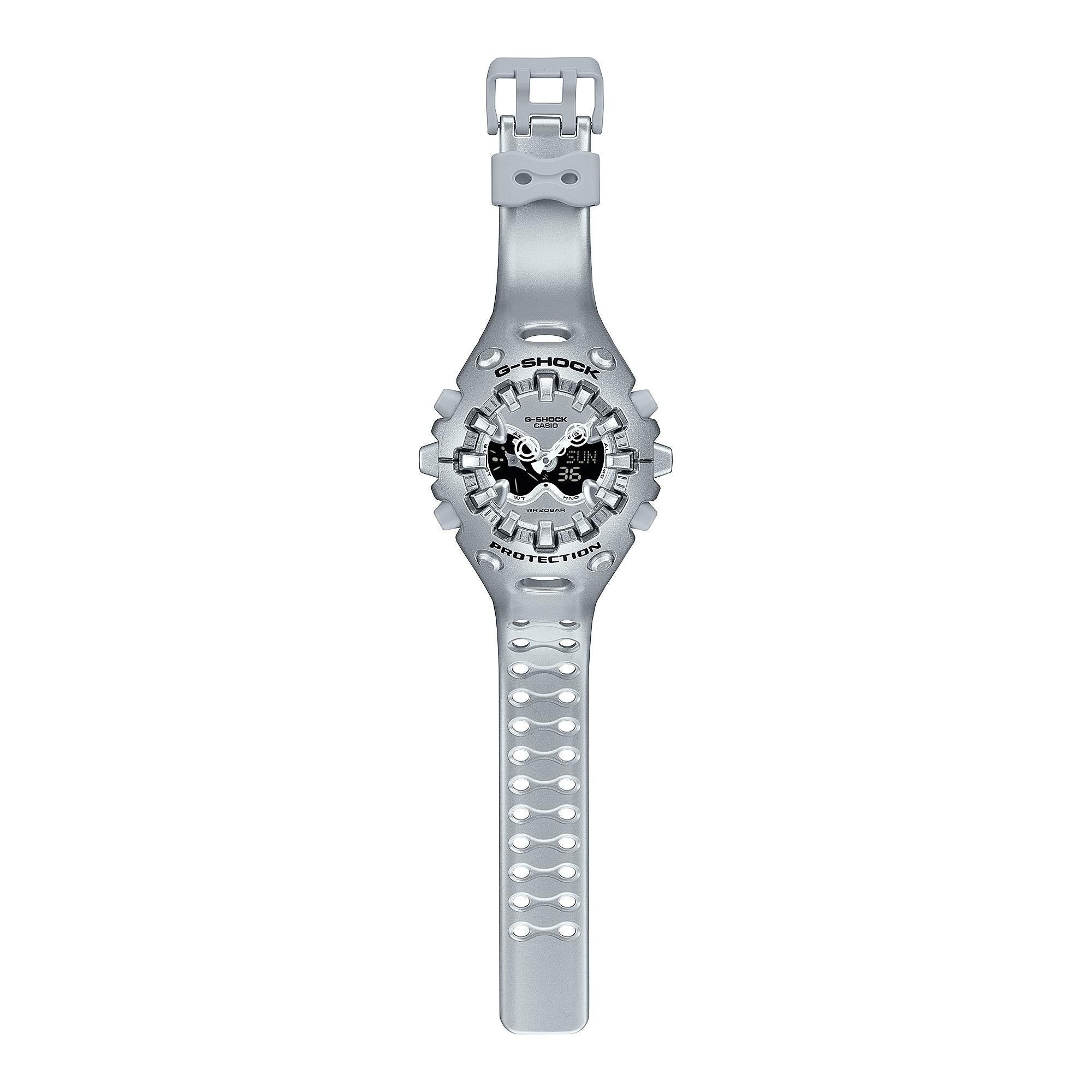 Casio G-Shock GA-V01 Series Quartz Grey Digi-Analogue Resin Strap Men's Watch GA-V01A-8AER