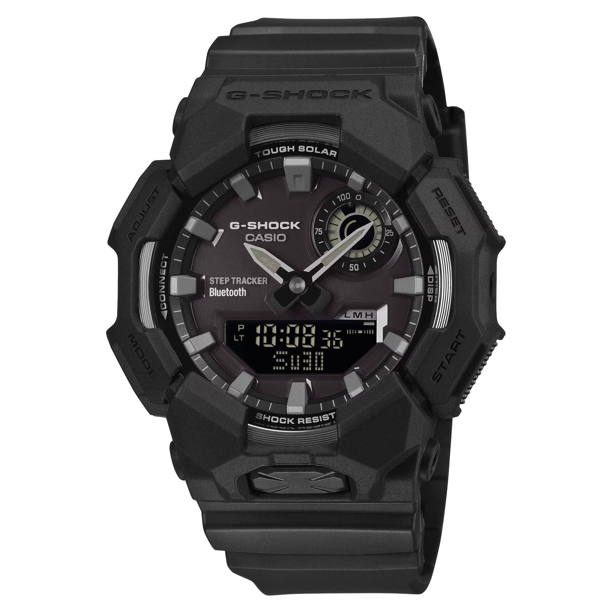 Casio G-Shock Solar Bluetooth Black Digi-Analogue Resin Strap Men's Watch GA-B010-1A1ER