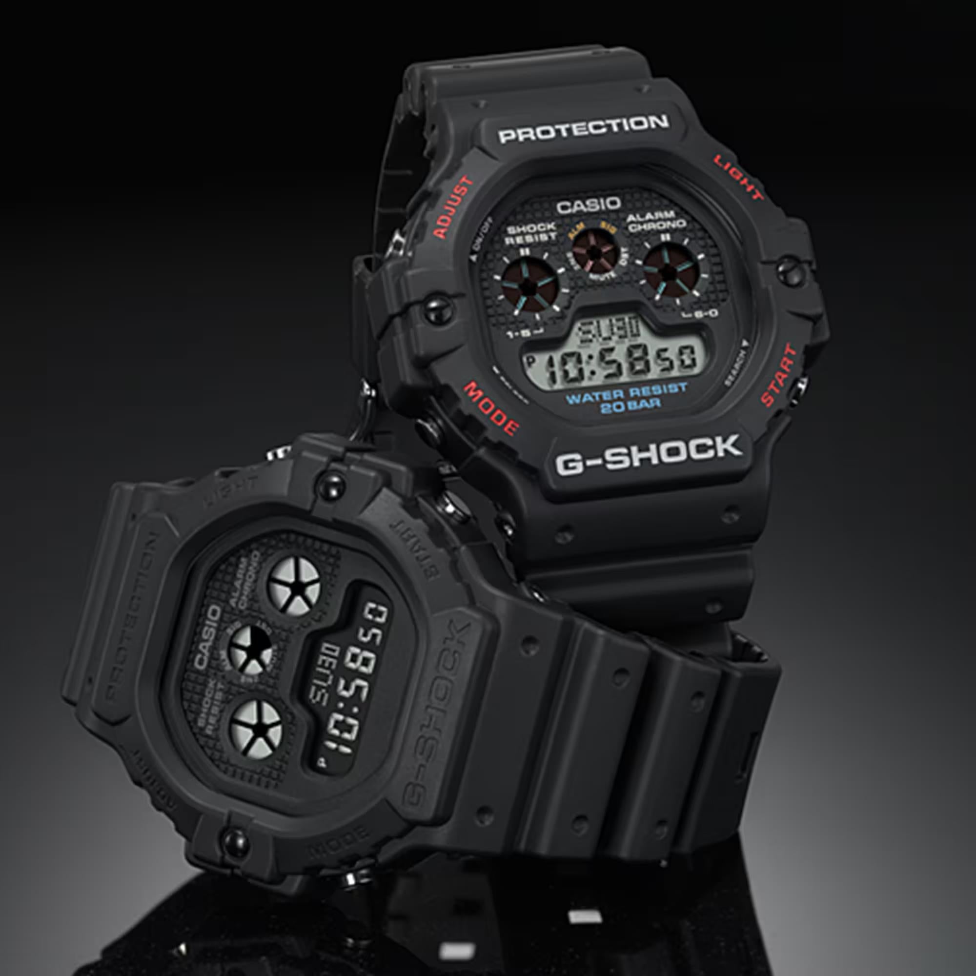 Casio G-Shock Black Digital Resin Strap Men's Watch DW-5900U-1ER