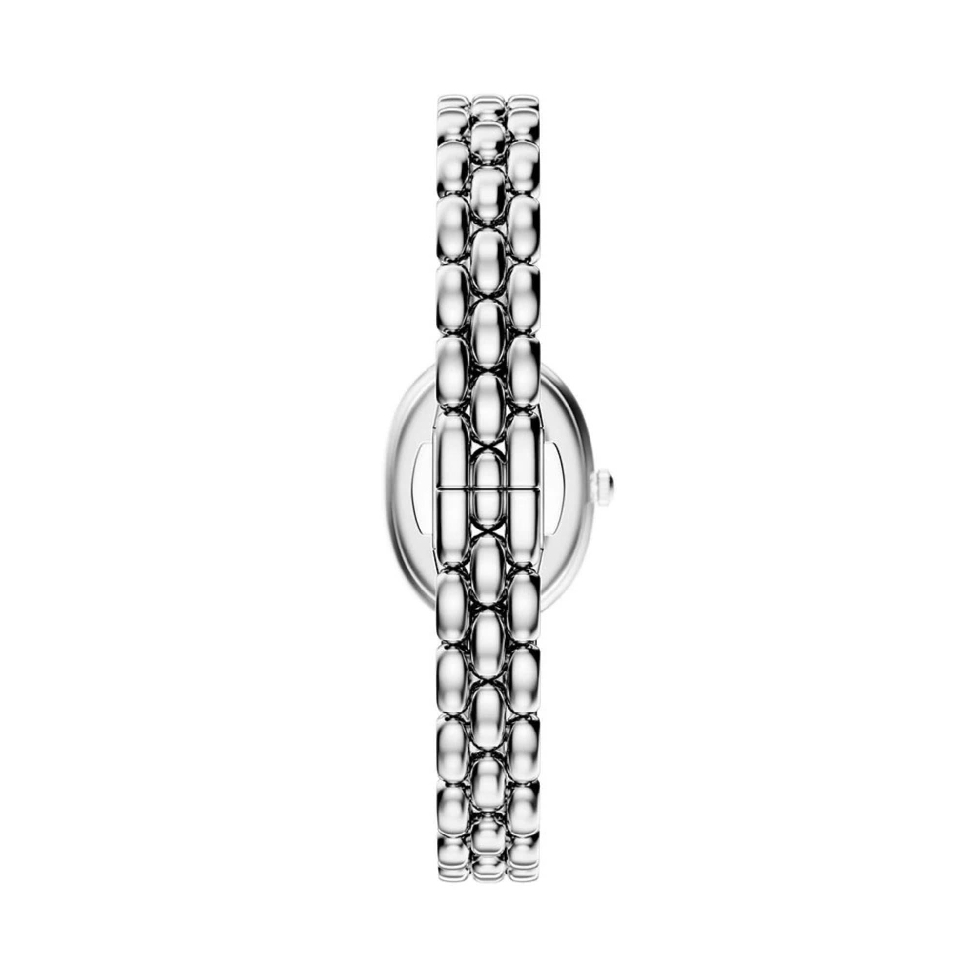 Emporio Armani Sinfonia 28mm White Dial Steel Ladies Quartz Watch AR11776