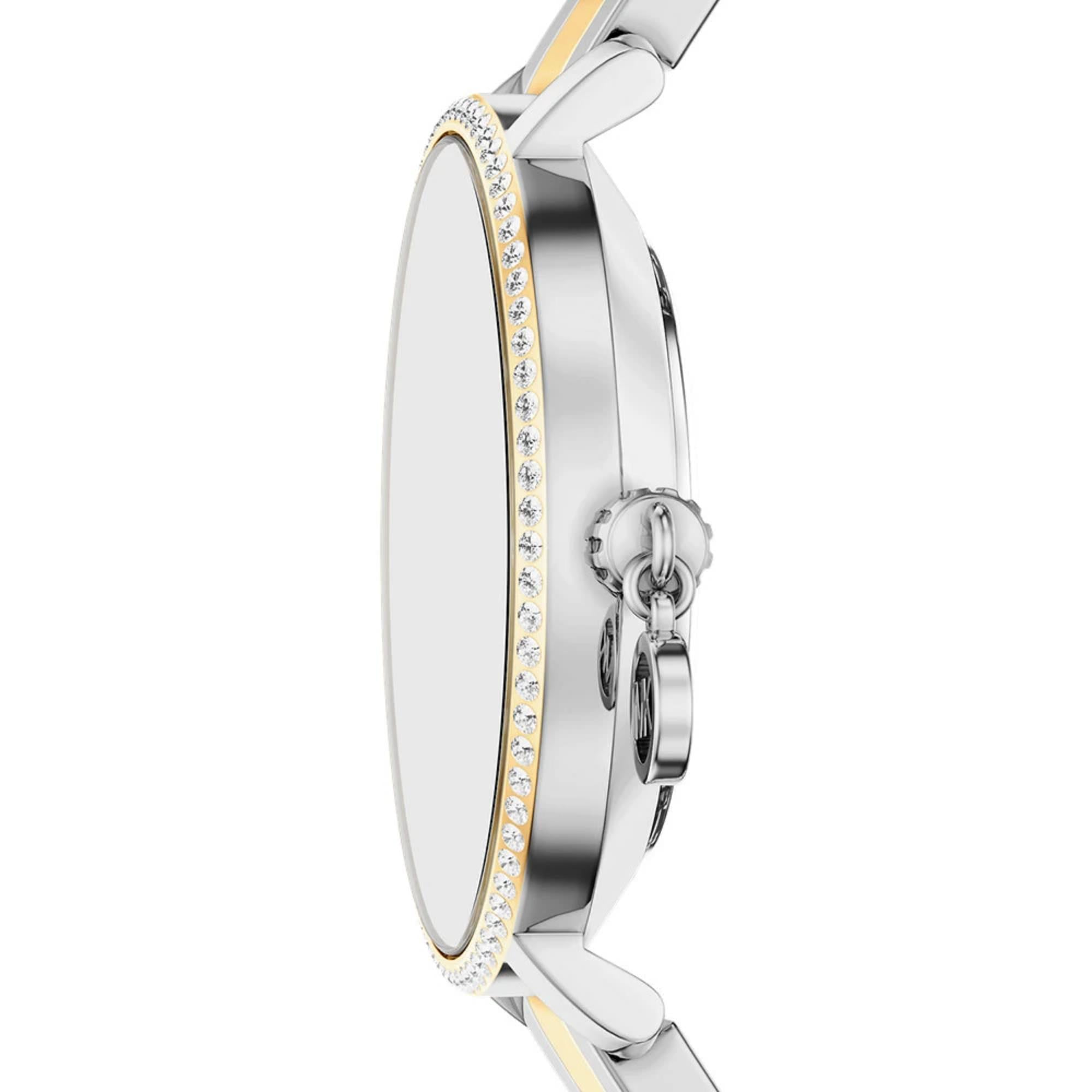 Michael Kors Pyper 32mm Silver Dial Steel Ladies Quartz Watch MK7574