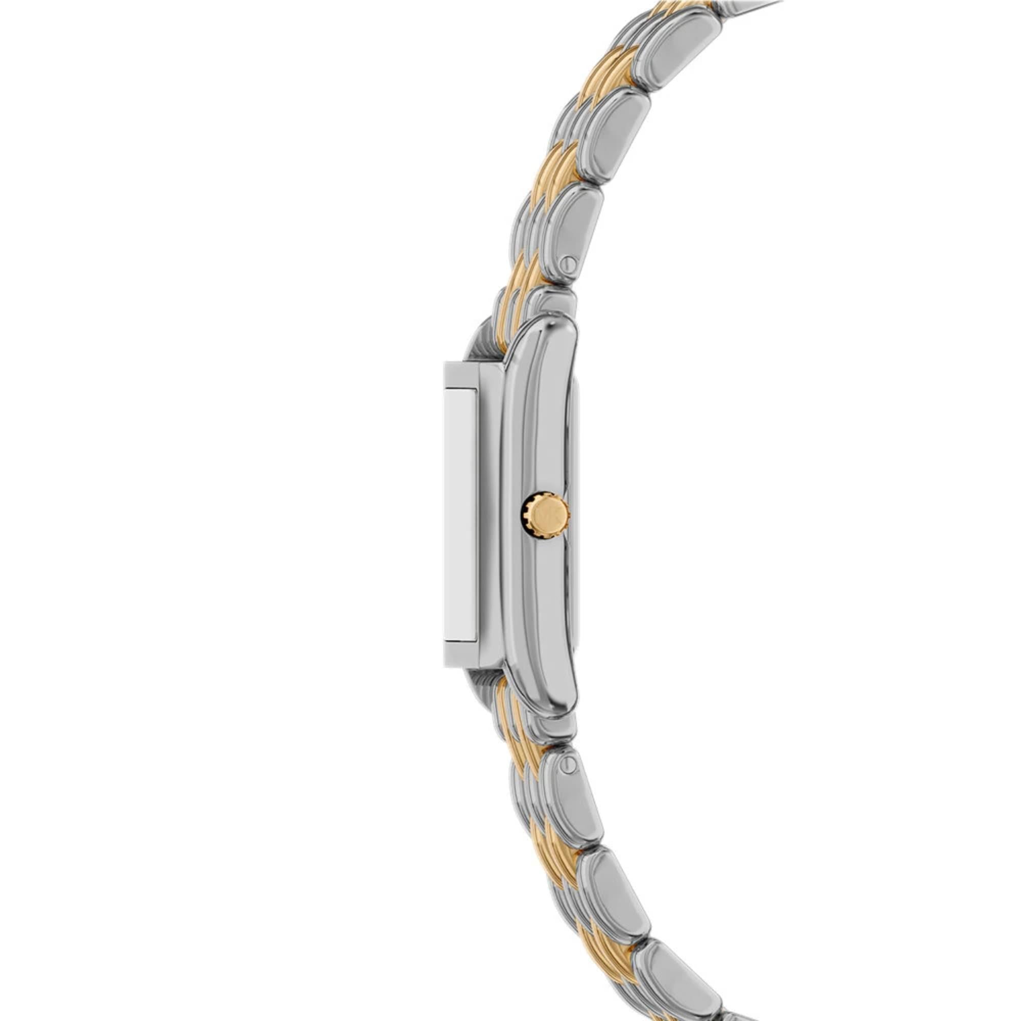 Michael Kors Petite Essex White Dial Steel Strap Women's Watch MK4999