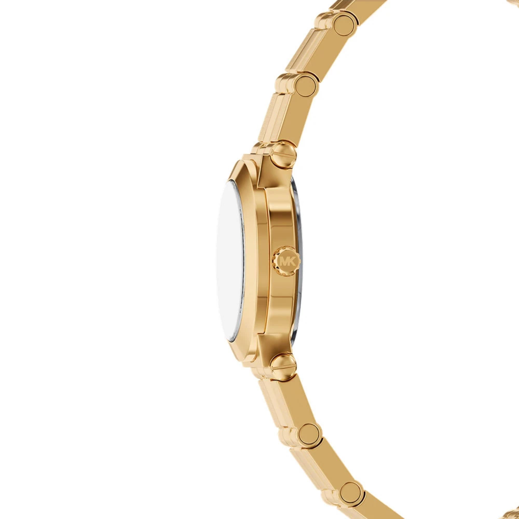 Michael Kors Billie Quartz White Mother of Pearl Dial Steel Strap Women's Watch MK7567