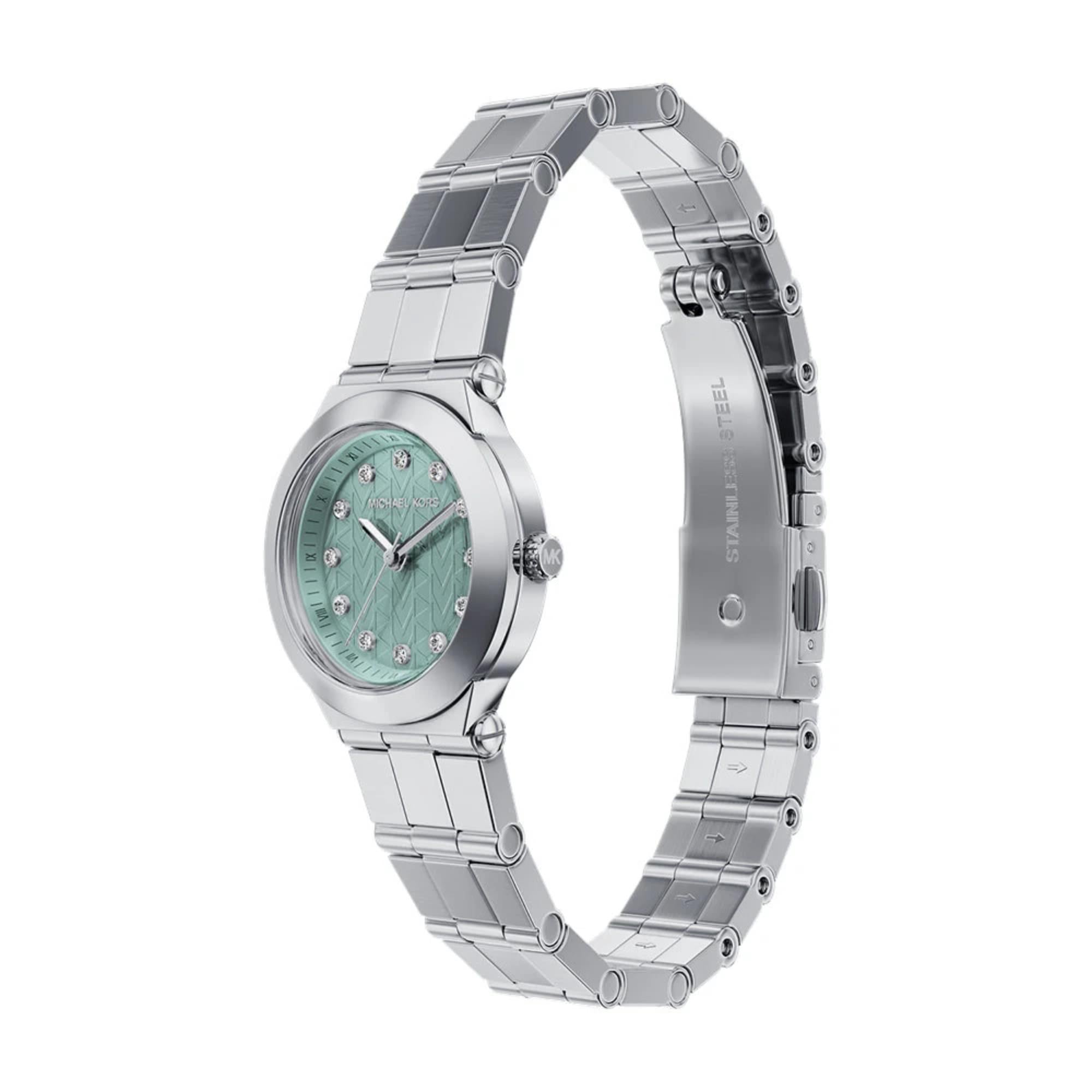 Michael Kors Billie Quartz Blue Dial Steel Strap Women's Watch MK7569