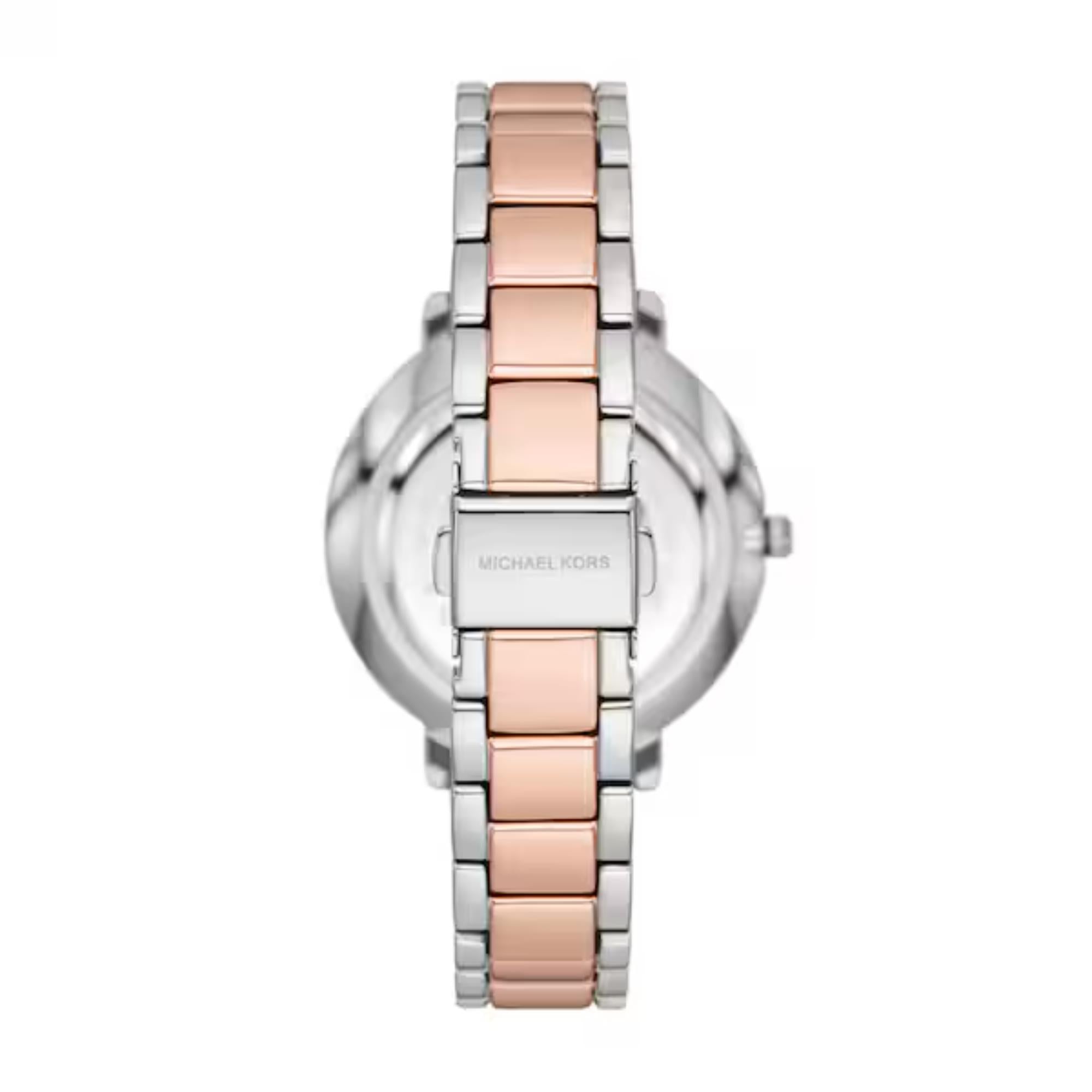 Michael Kors Pyper Quartz White Mother of Pearl Steel Strap Women's Watch MK4920