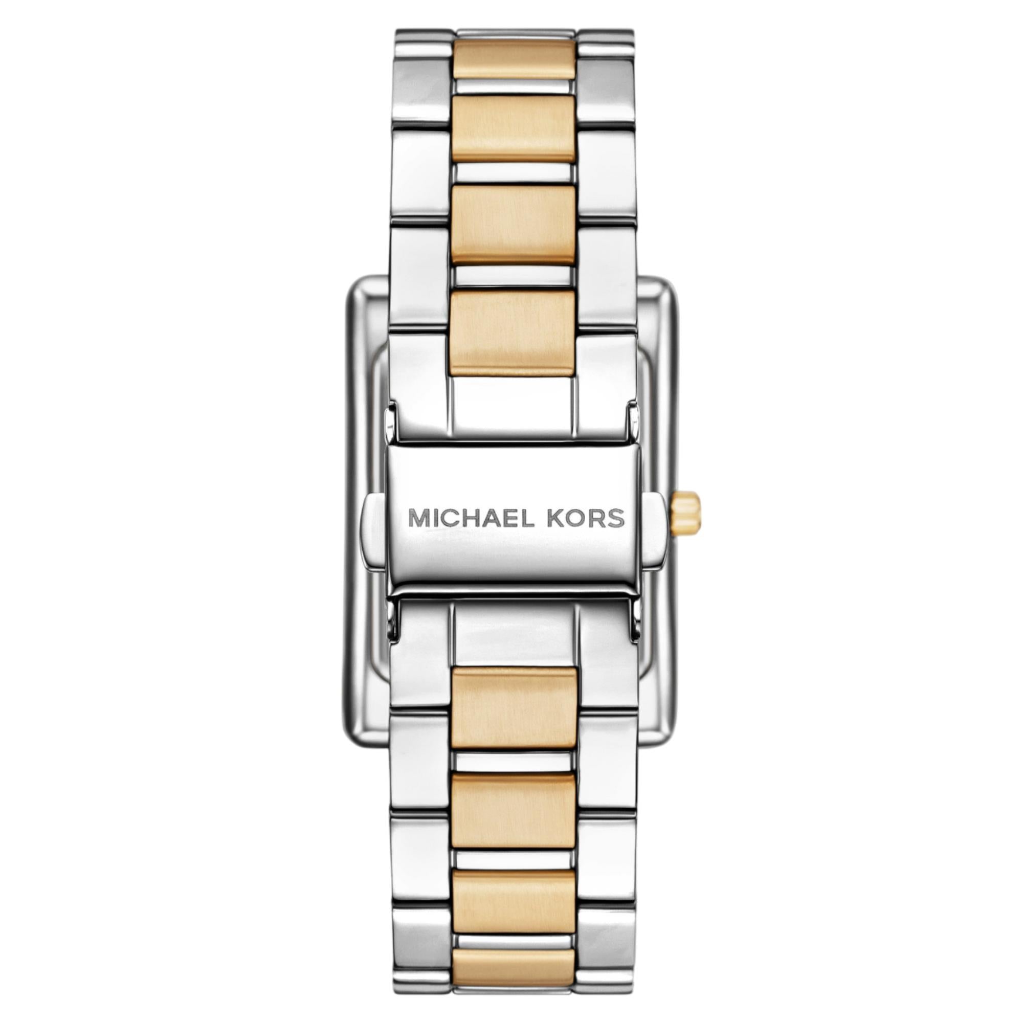 Michael Kors Essex 26mm Silver Dial Steel Ladies Quartz Watch MK4967