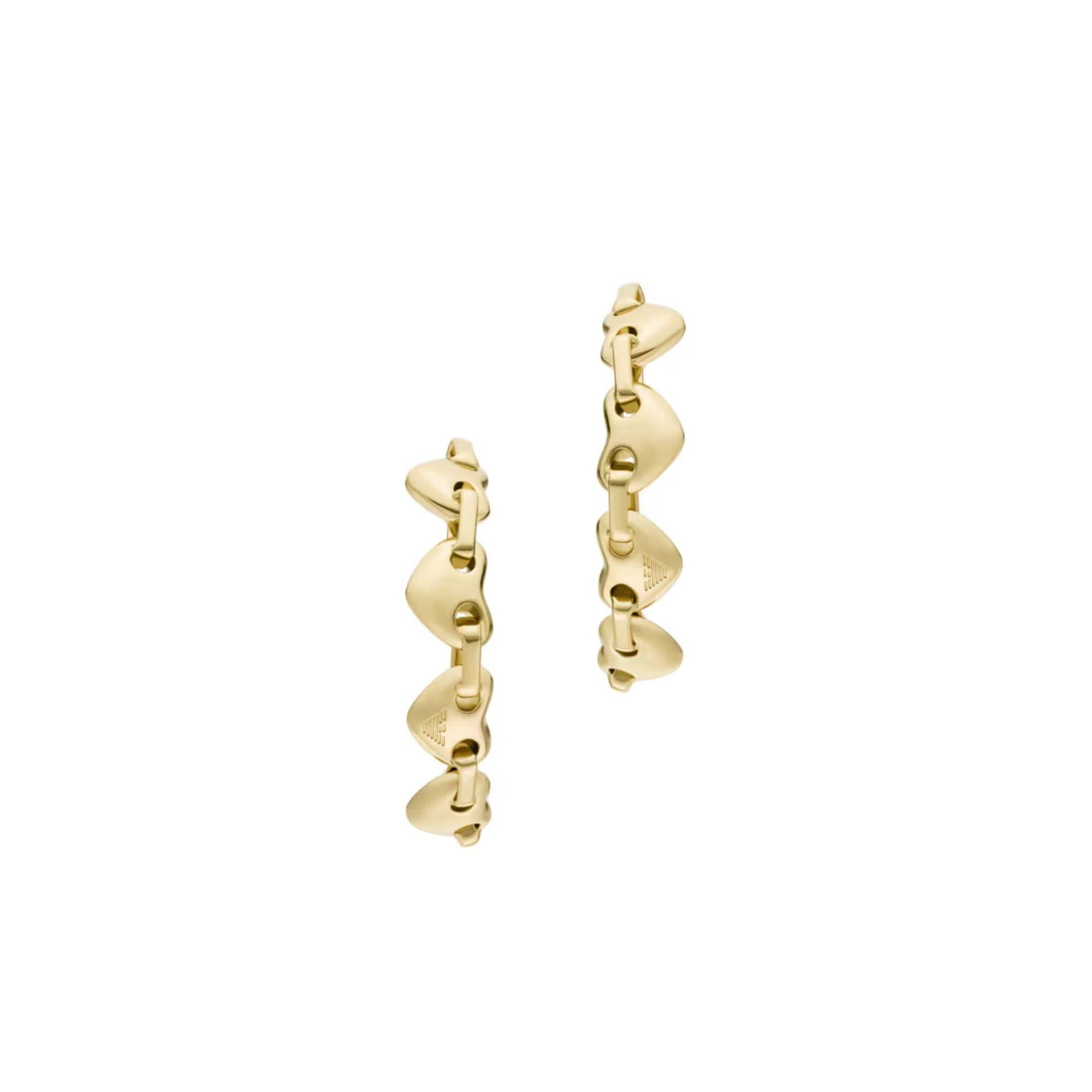 Emporio Armani Sentimental Hoop Marina's Love Women's Earrings EGS3333710