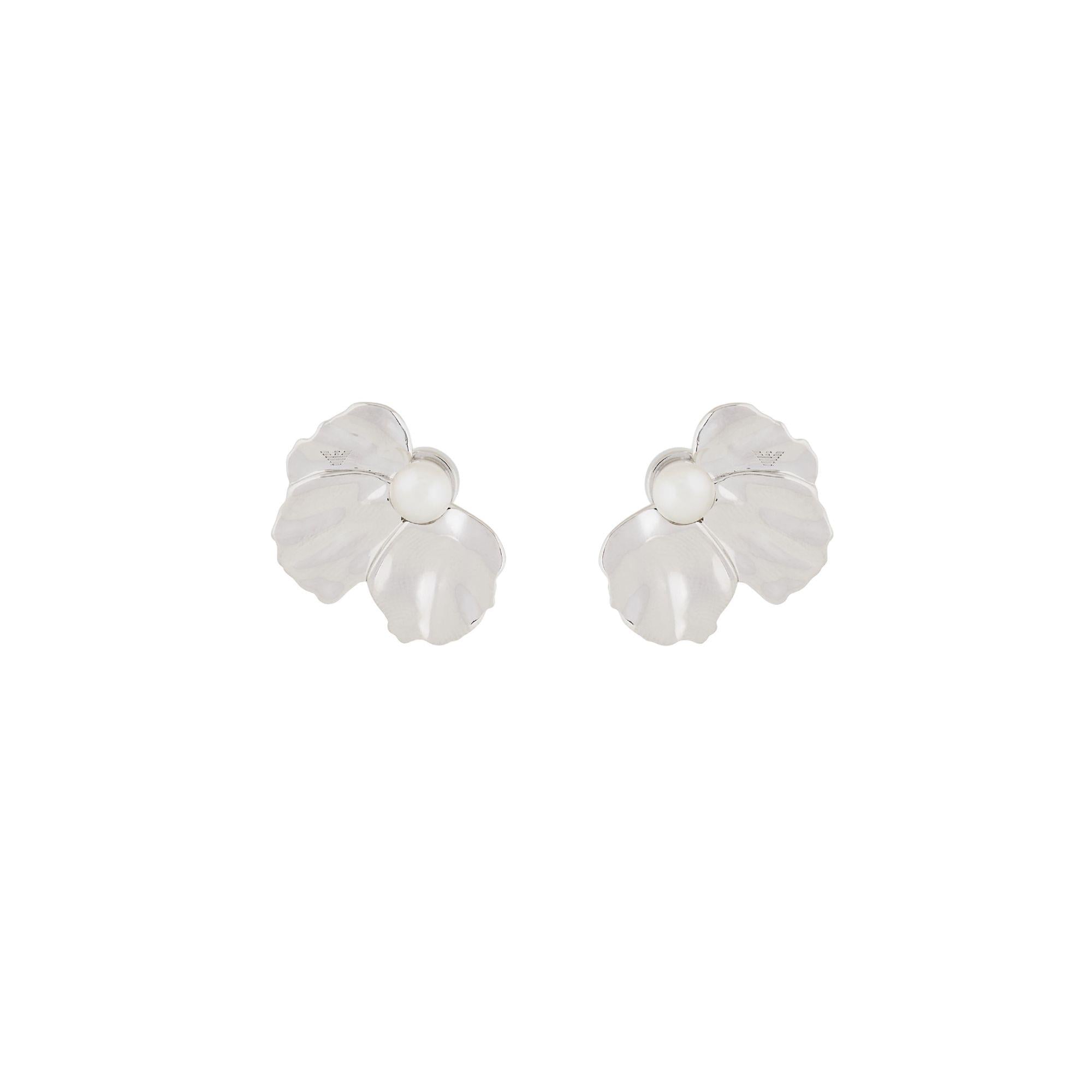Emporio Armani Pearl Statement Women's Earrings EGS3346040