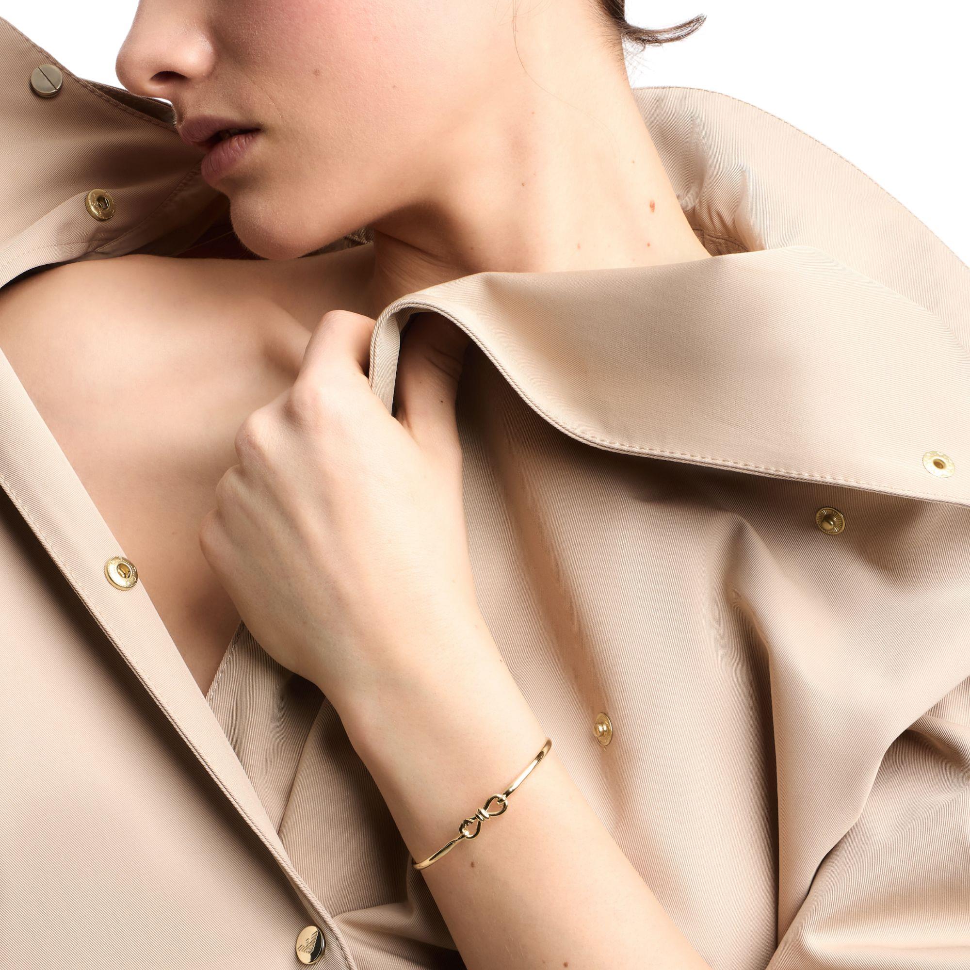 Emporio Armani Ribbon Brass Women's Bracelet EGS3327710