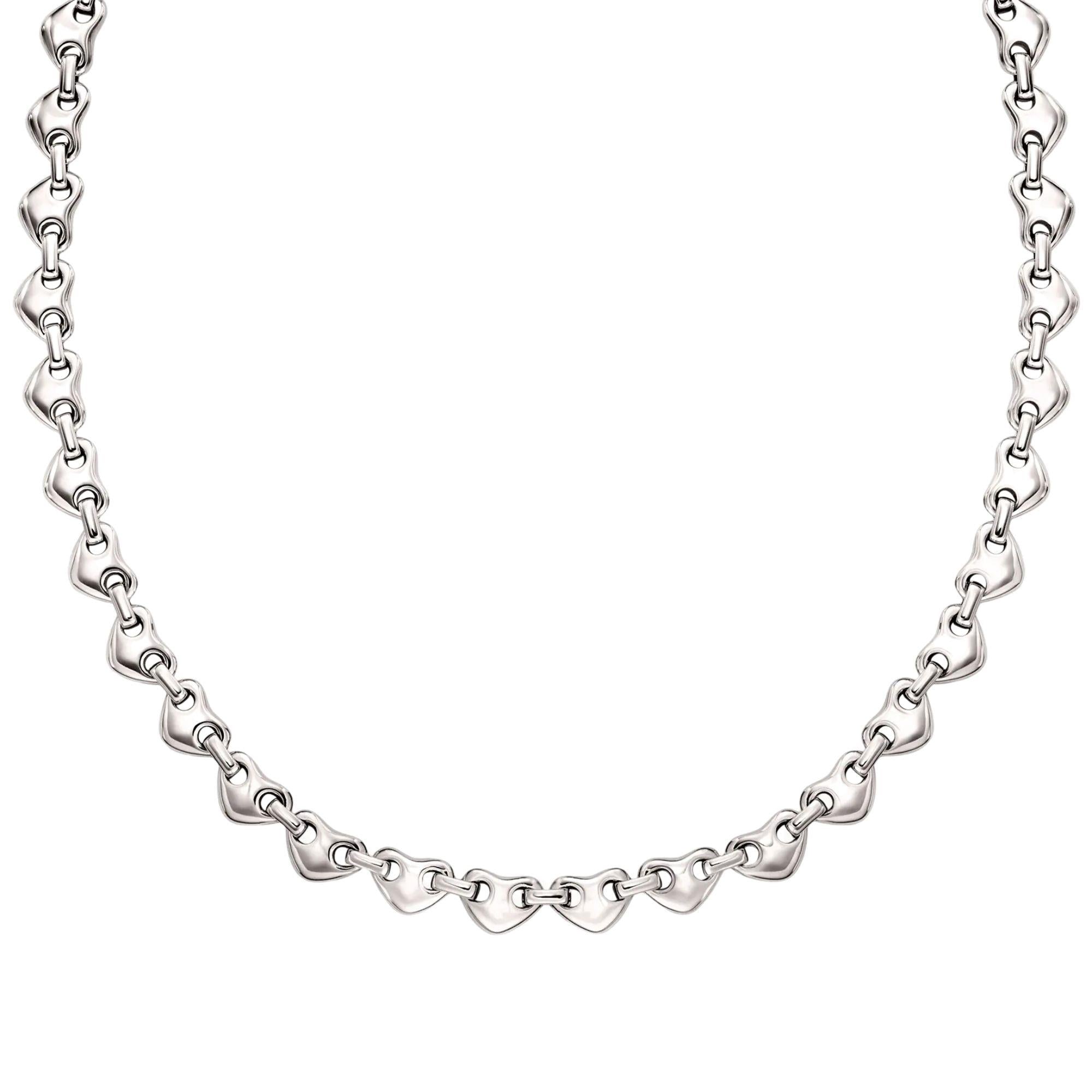 Emporio Armani Sentimental Marina's Love Silvery Women's Necklace EGS3334040