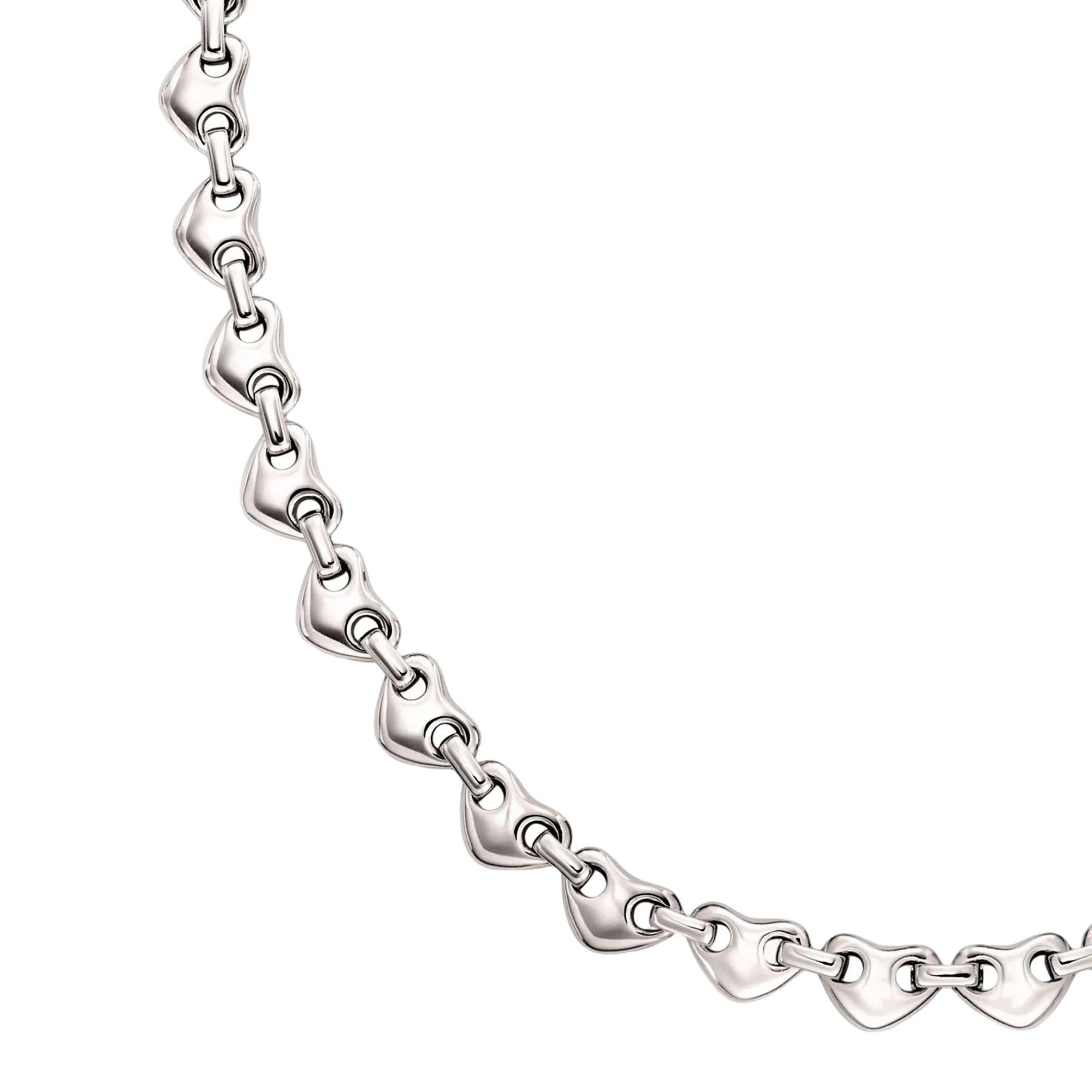 Emporio Armani Sentimental Marina's Love Silvery Women's Necklace EGS3334040