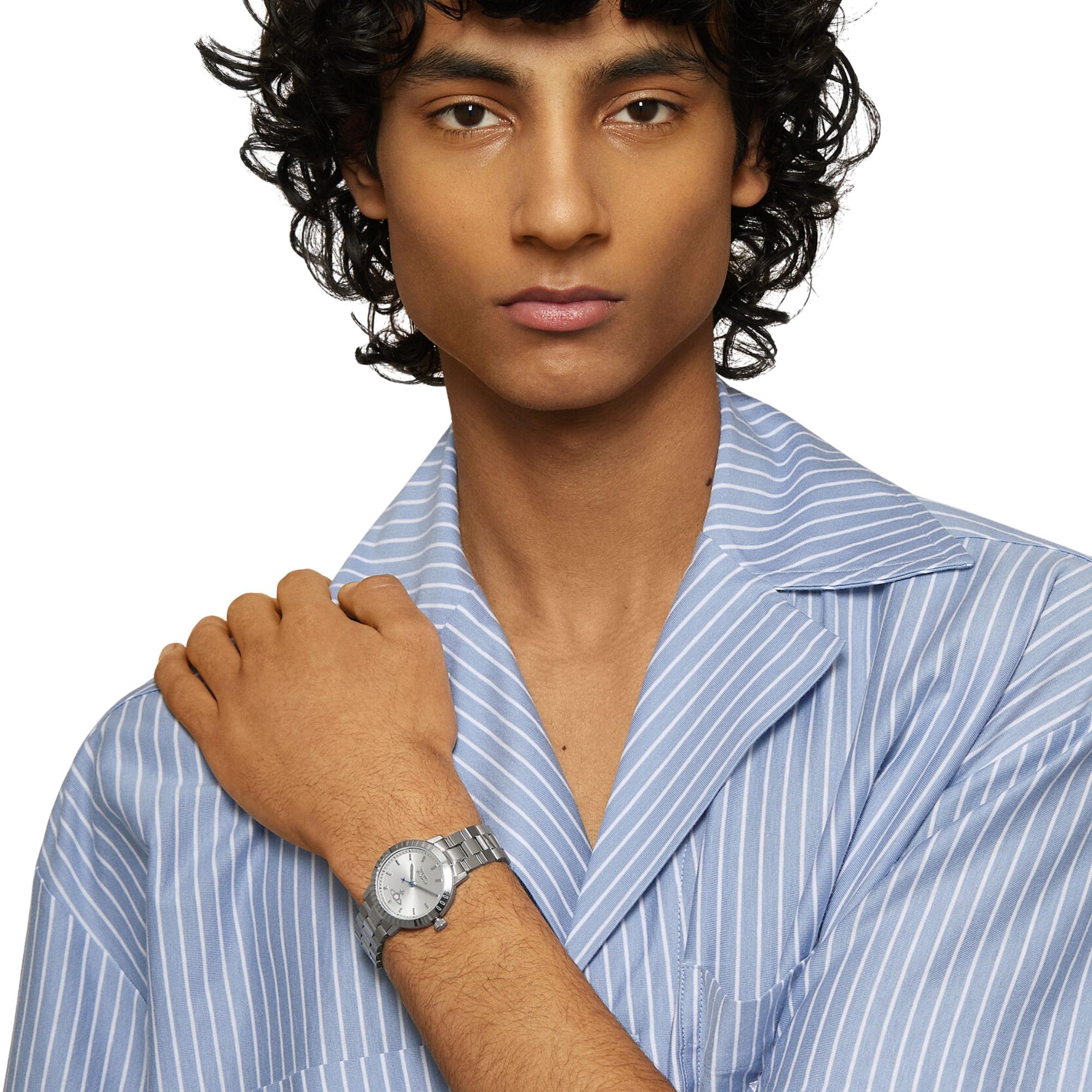 Vivienne Westwood Dulwich Quartz Silver Dial Steel Strap Unisex Watch VV307SLSL