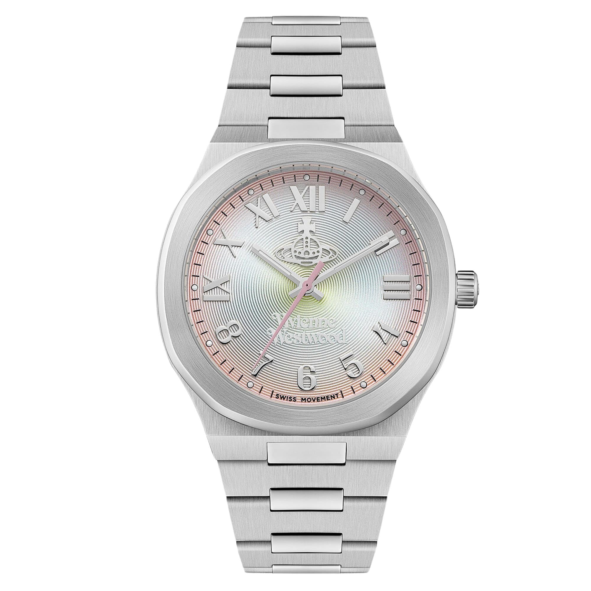 Vivienne Westwood Merton Quartz Multi-coloured Ombre Steel Strap Women's Watch VV318MTSL