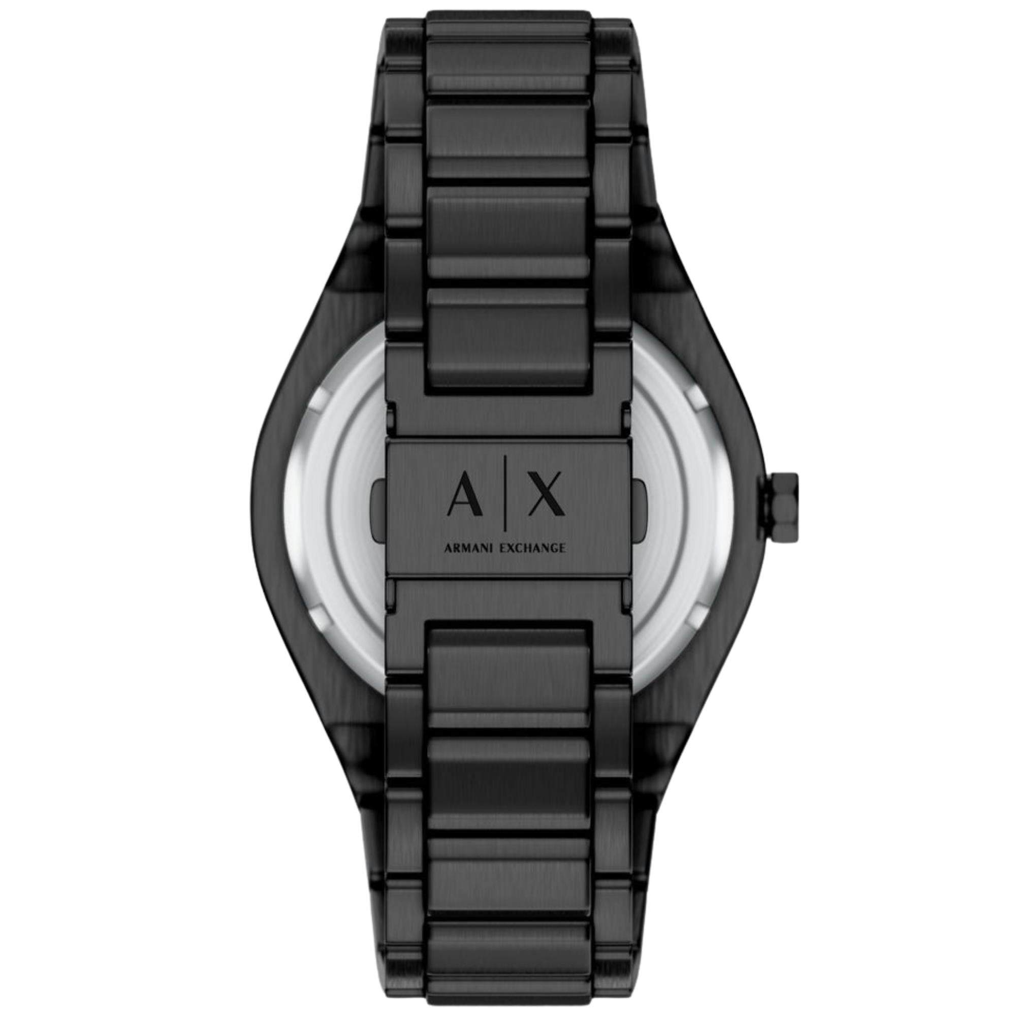 Armani Exchange Sync 42mm Black Dial Steel Mens Quartz Watch AX4301