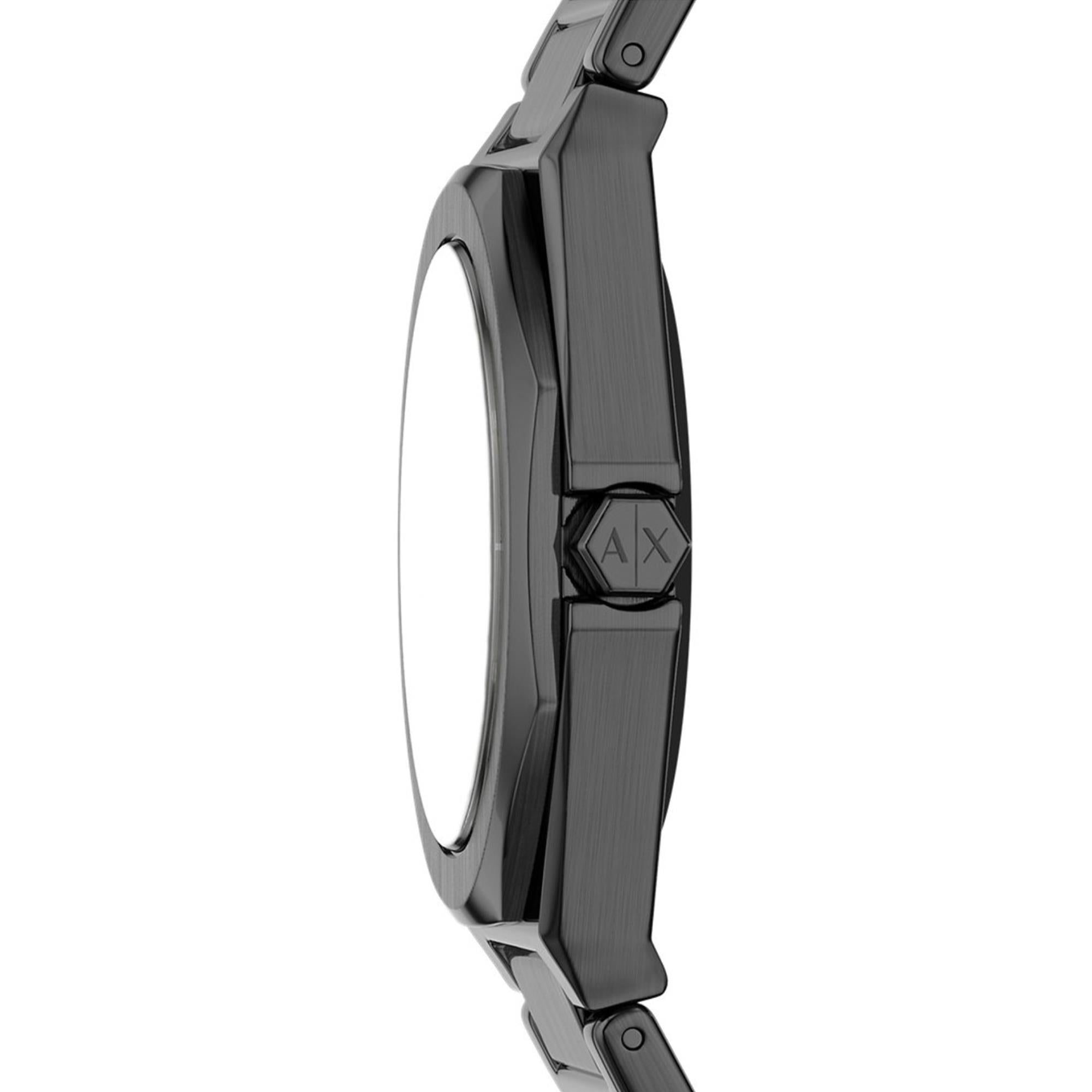 Armani Exchange Andrea 34mm Grey Dial Steel Ladies Quartz Watch AX4625