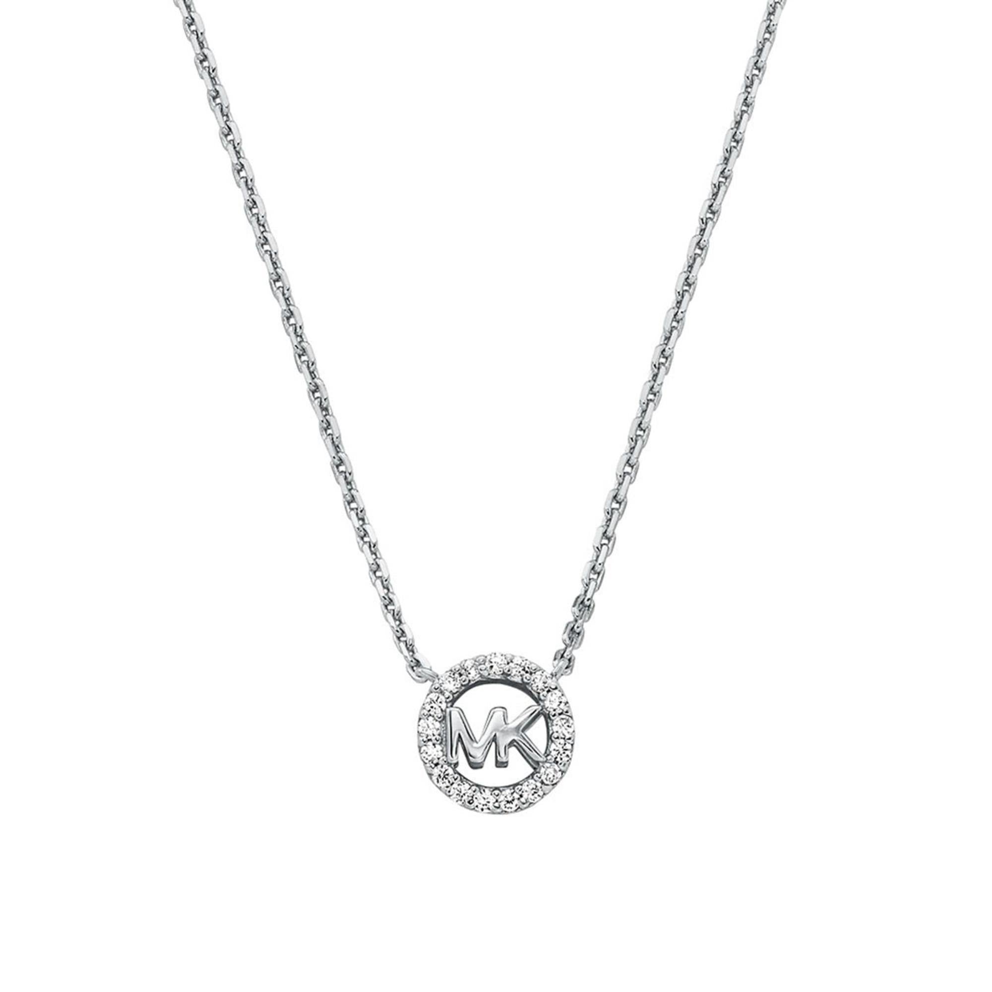 Michael Kors Premium Silver Tone Women's Necklace MKC1726CZ040