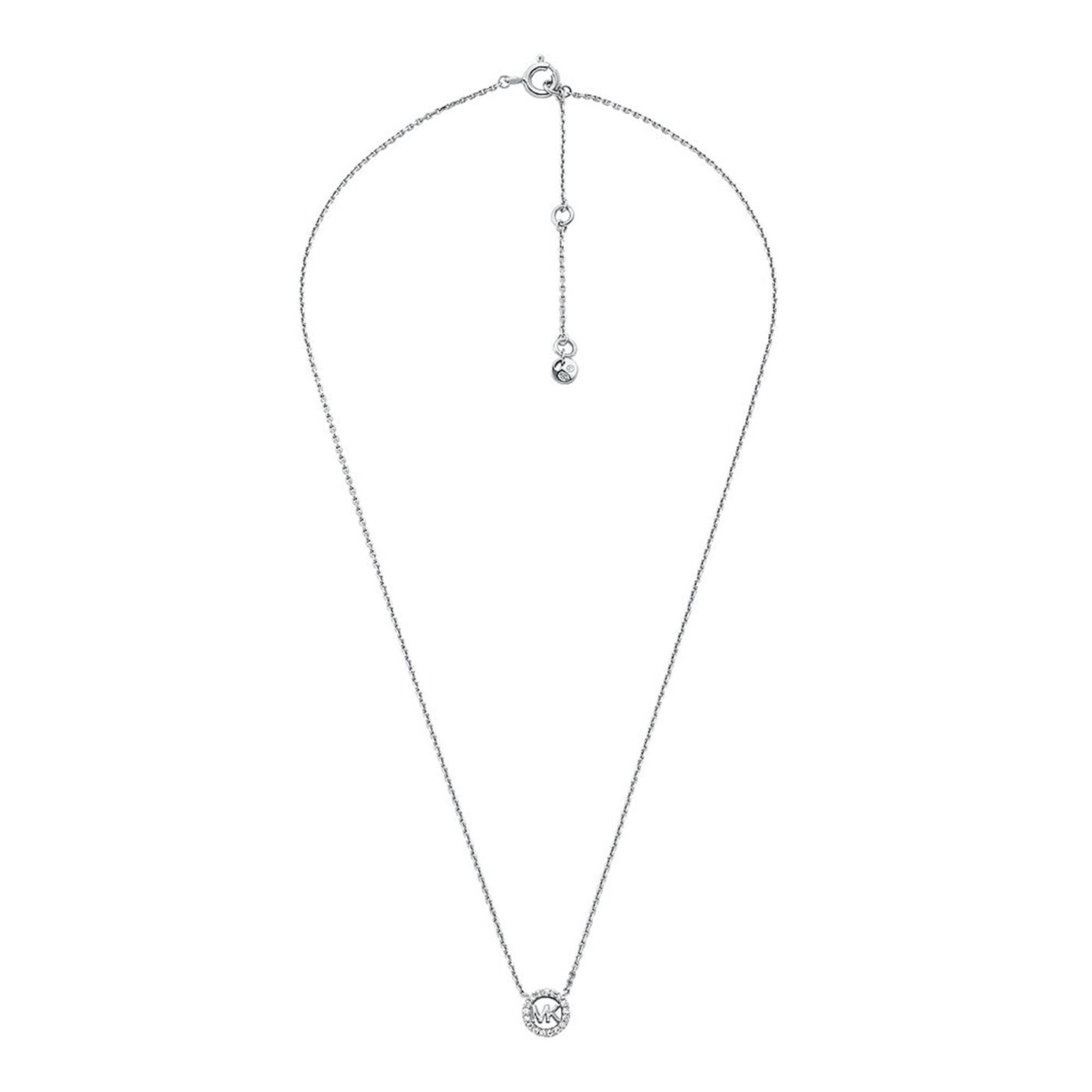 Michael Kors Premium Silver Tone Women's Necklace MKC1726CZ040