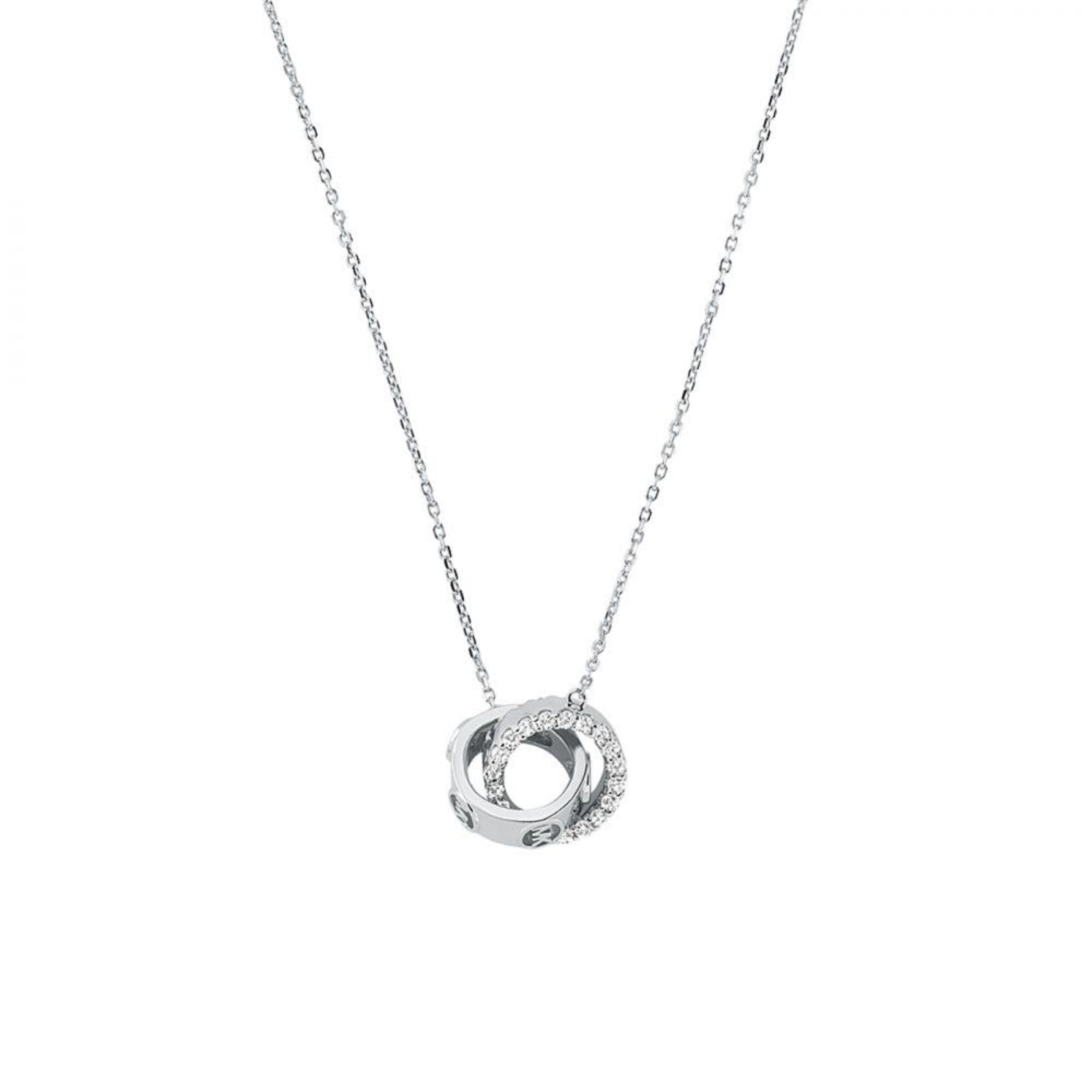 Michael Kors Premium Silver Tone Women's Necklace MKC1554AN040