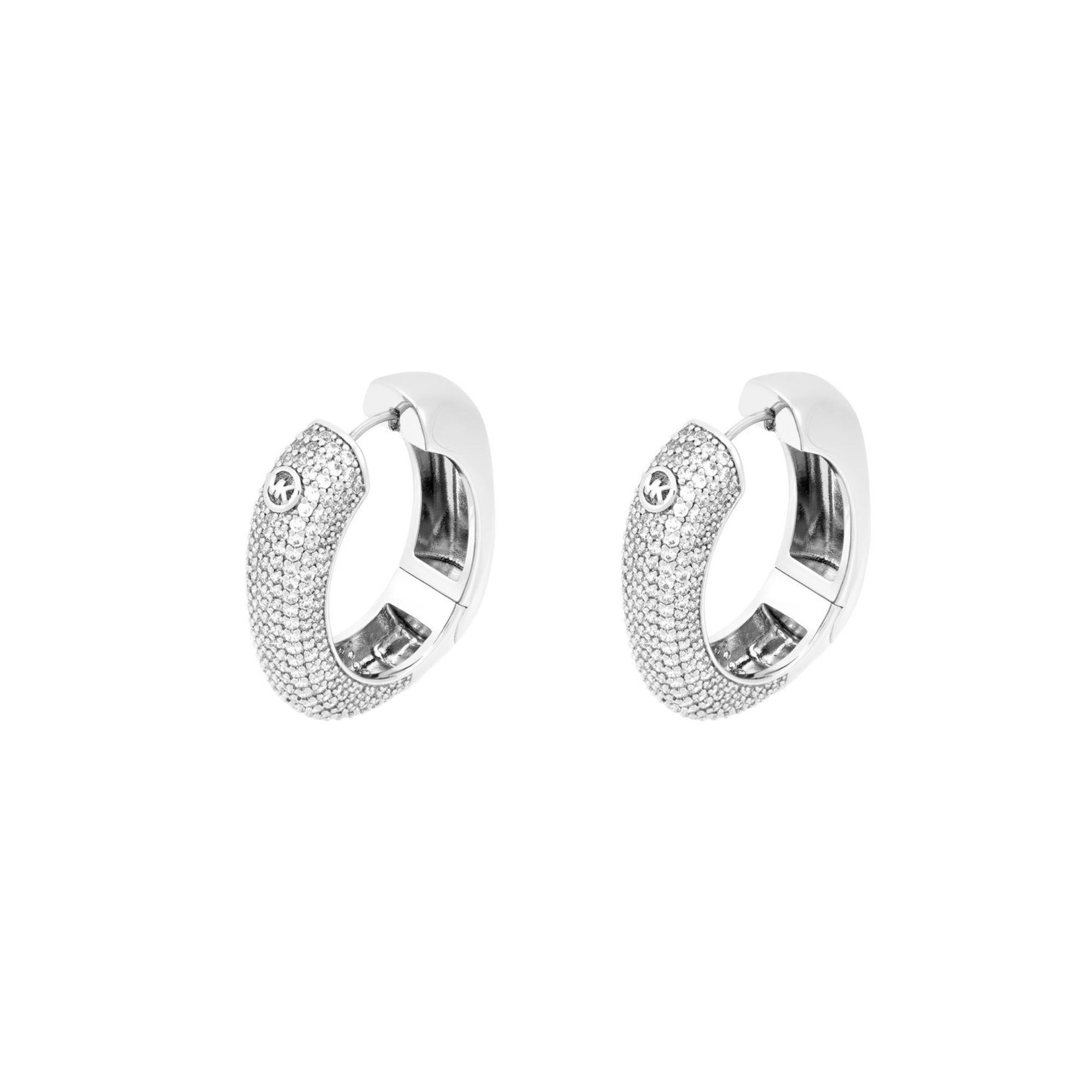 Michael Kors Silver Tone Women's Earrings MKJ8604040