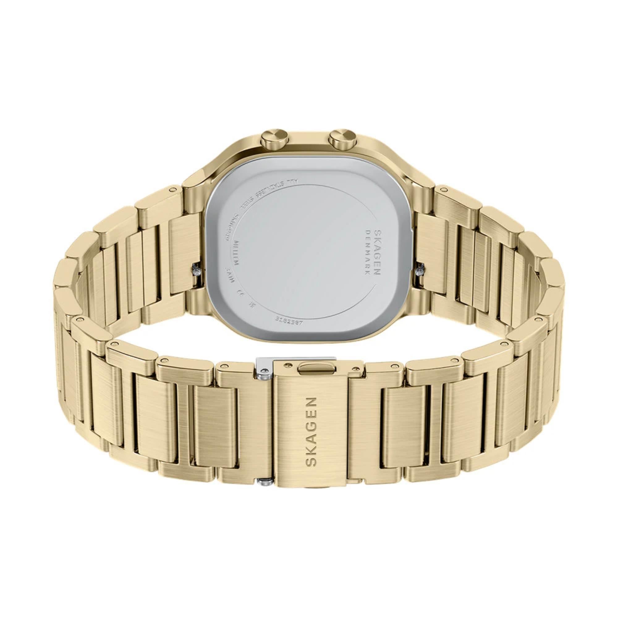 Skagen Mellem Black Digital Steel Strap Watch SKW6949