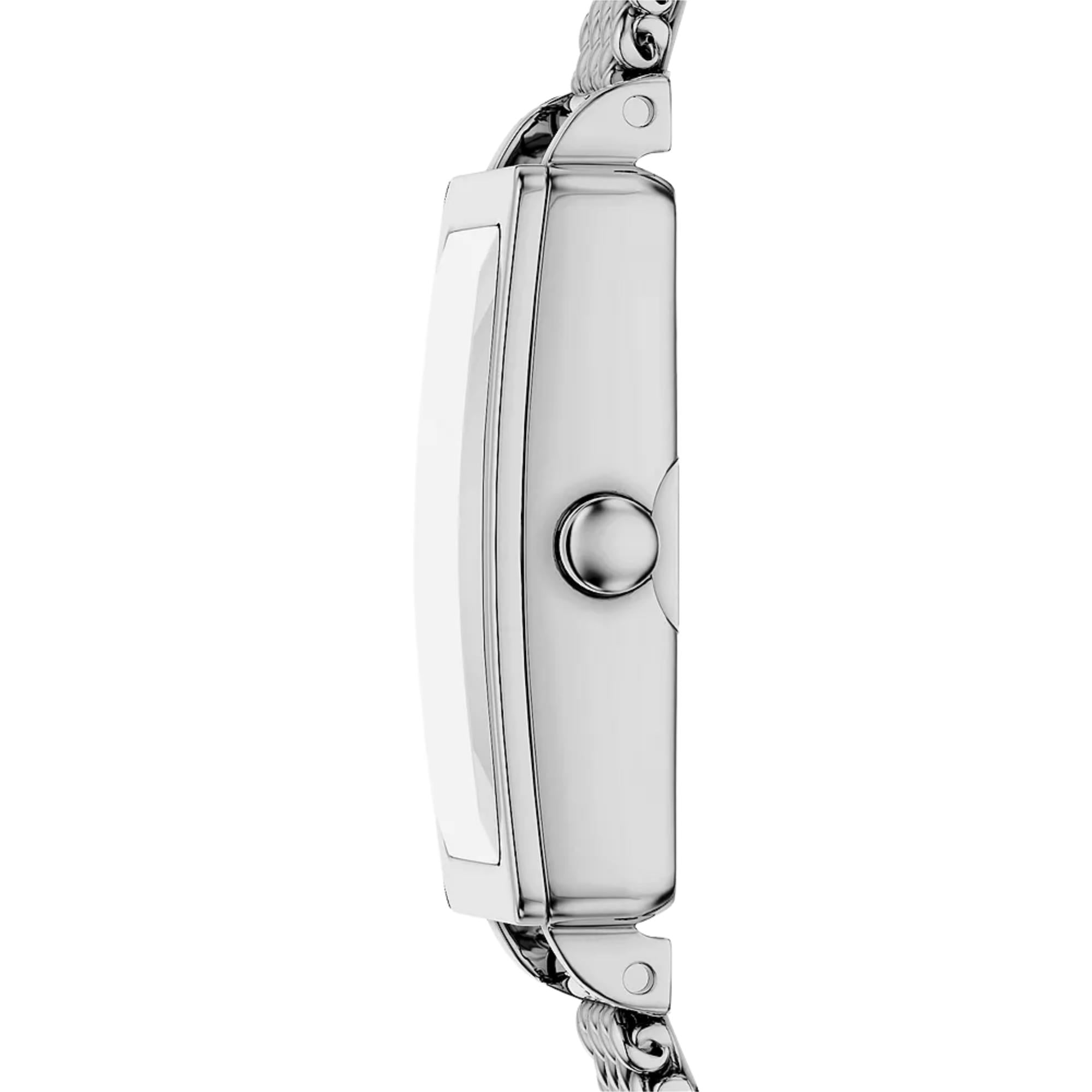 Skagen Hagen Micro Quartz Silver Dial Steel Strap Women's Watch SKW3179