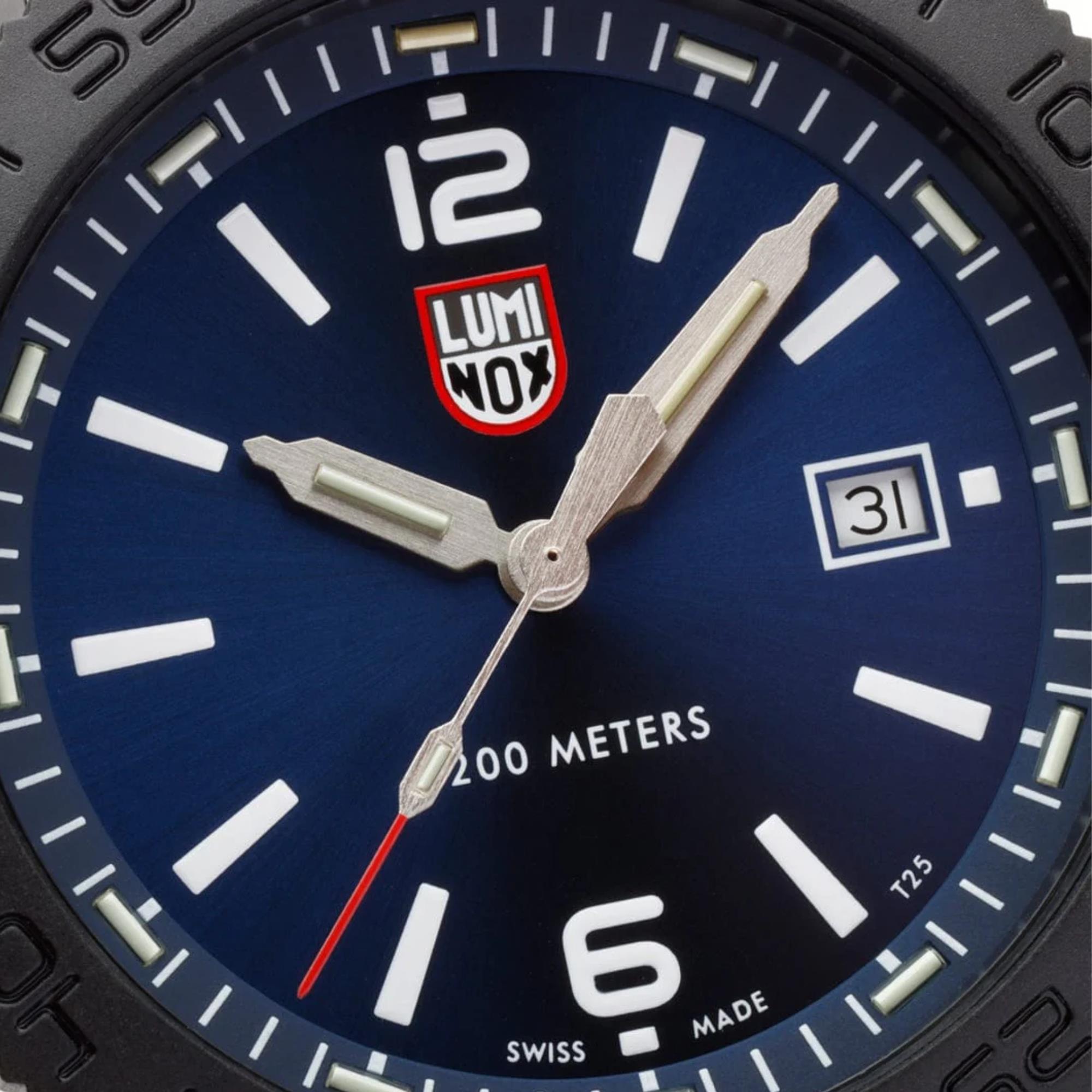 Luminox Pacific Diver Quartz Blue Dial Rubber Strap Men's Watch XS.3123.B