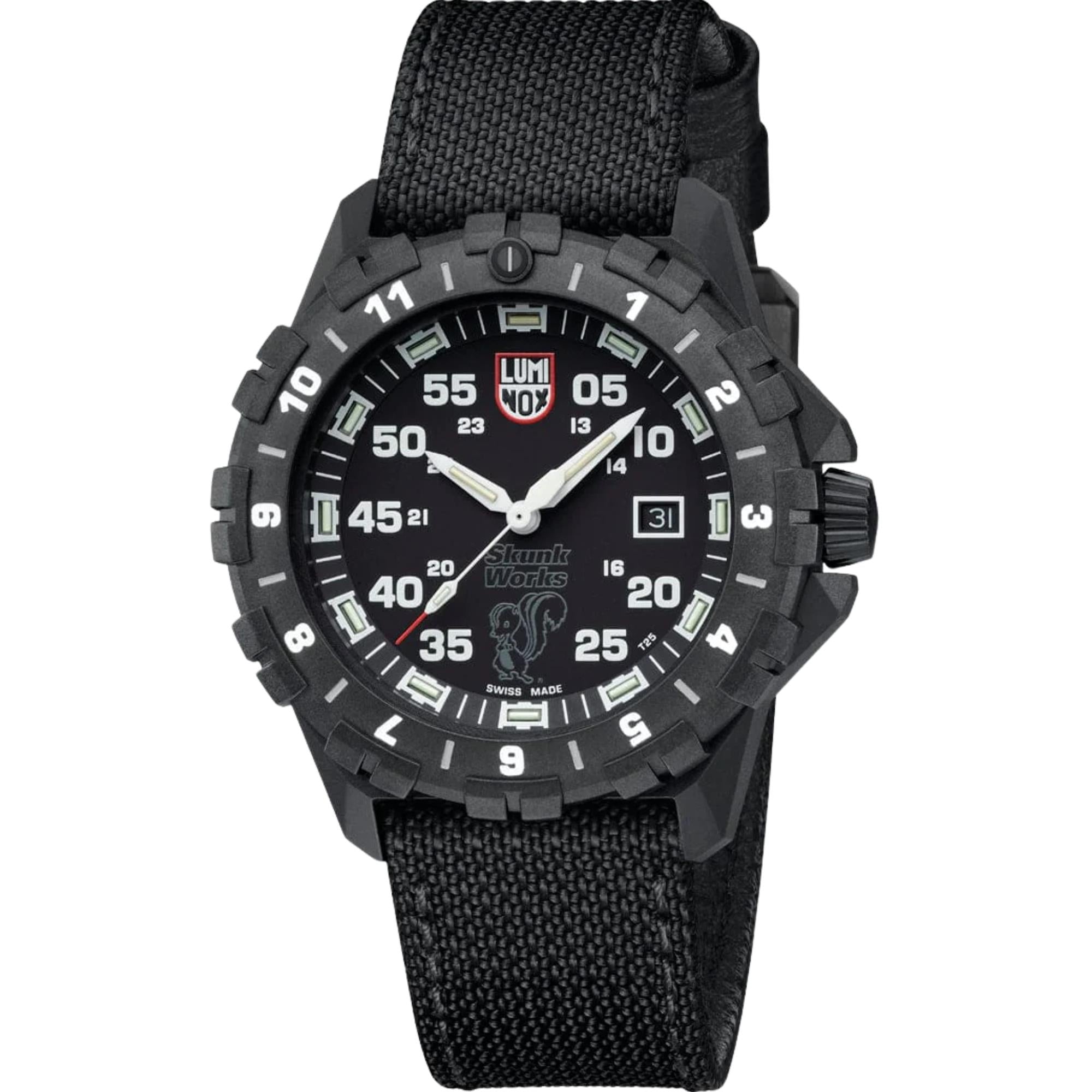 Luminox F-117 Nighthawk x Skunk Works Black Dial Kevlar Strap Men's Watch XA.6442.H